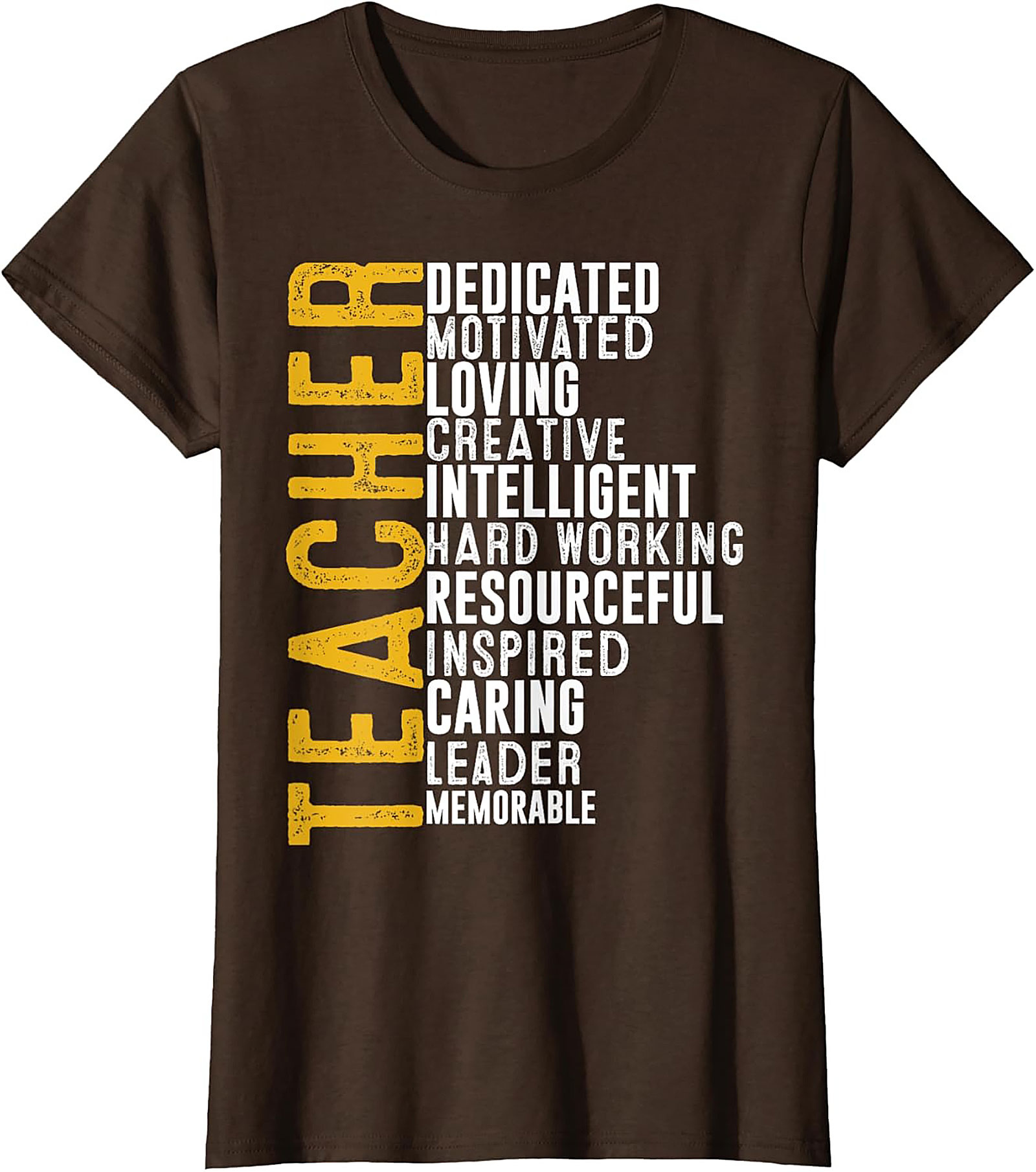 Teacher Acronym Graphic Tee Soft Cotton Unisex Shirt