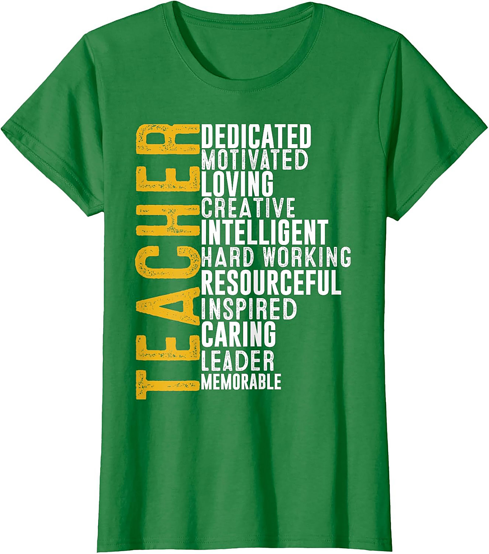 Teacher Acronym Graphic Tee Soft Cotton Unisex Shirt