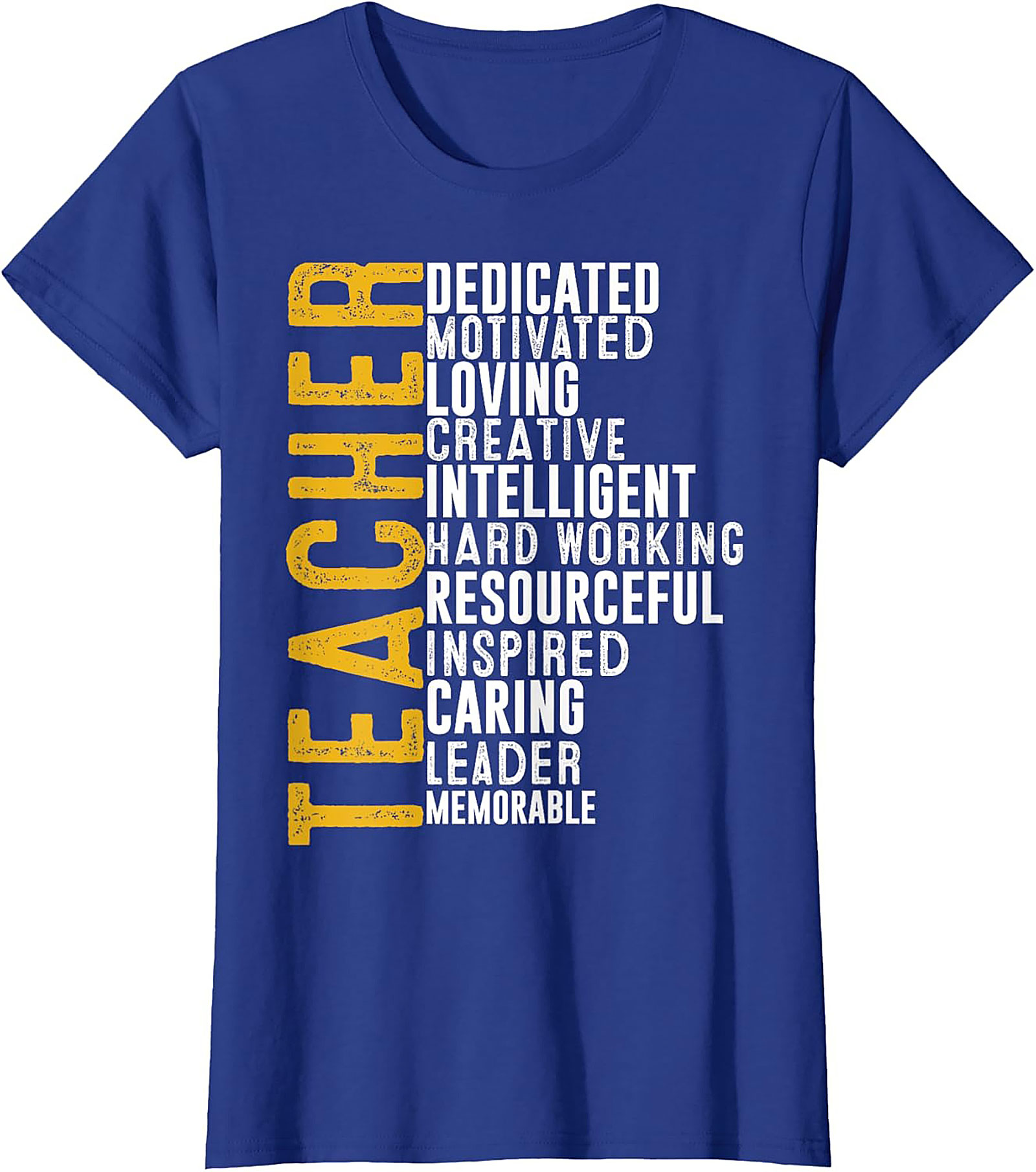 Teacher Acronym Graphic Tee Soft Cotton Unisex Shirt