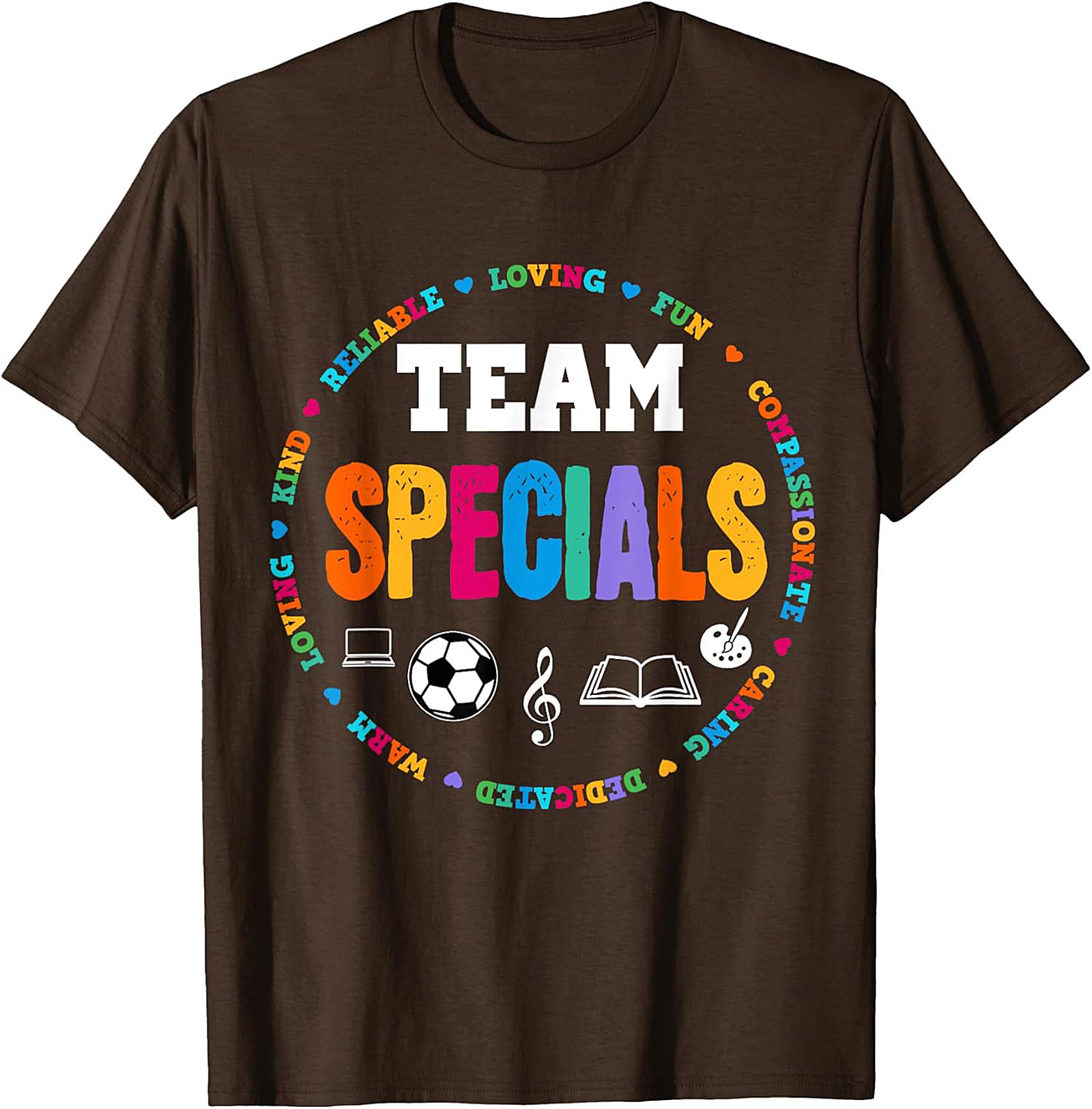 Team Specials Teacher T-shirt Fun School Staff Tee