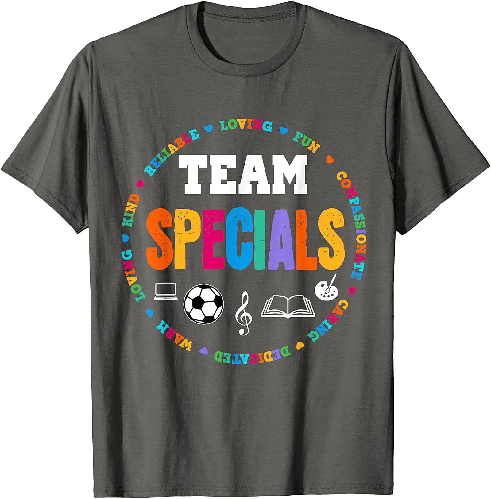  Team Specials Teacher T-shirt Fun School Staff Tee