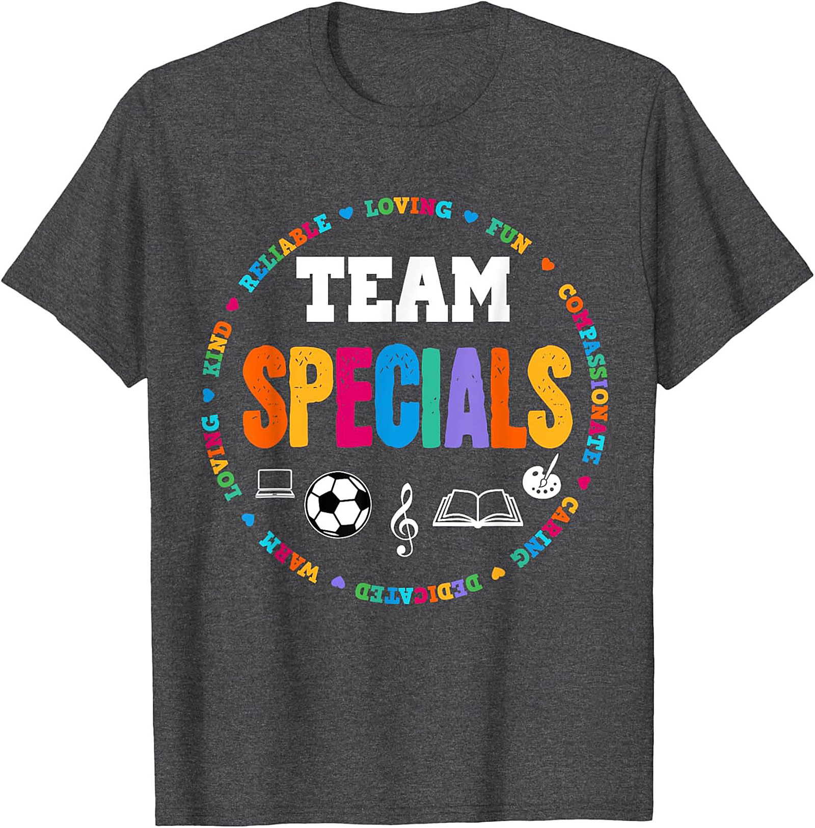  Team Specials Teacher T-shirt Fun School Staff Tee