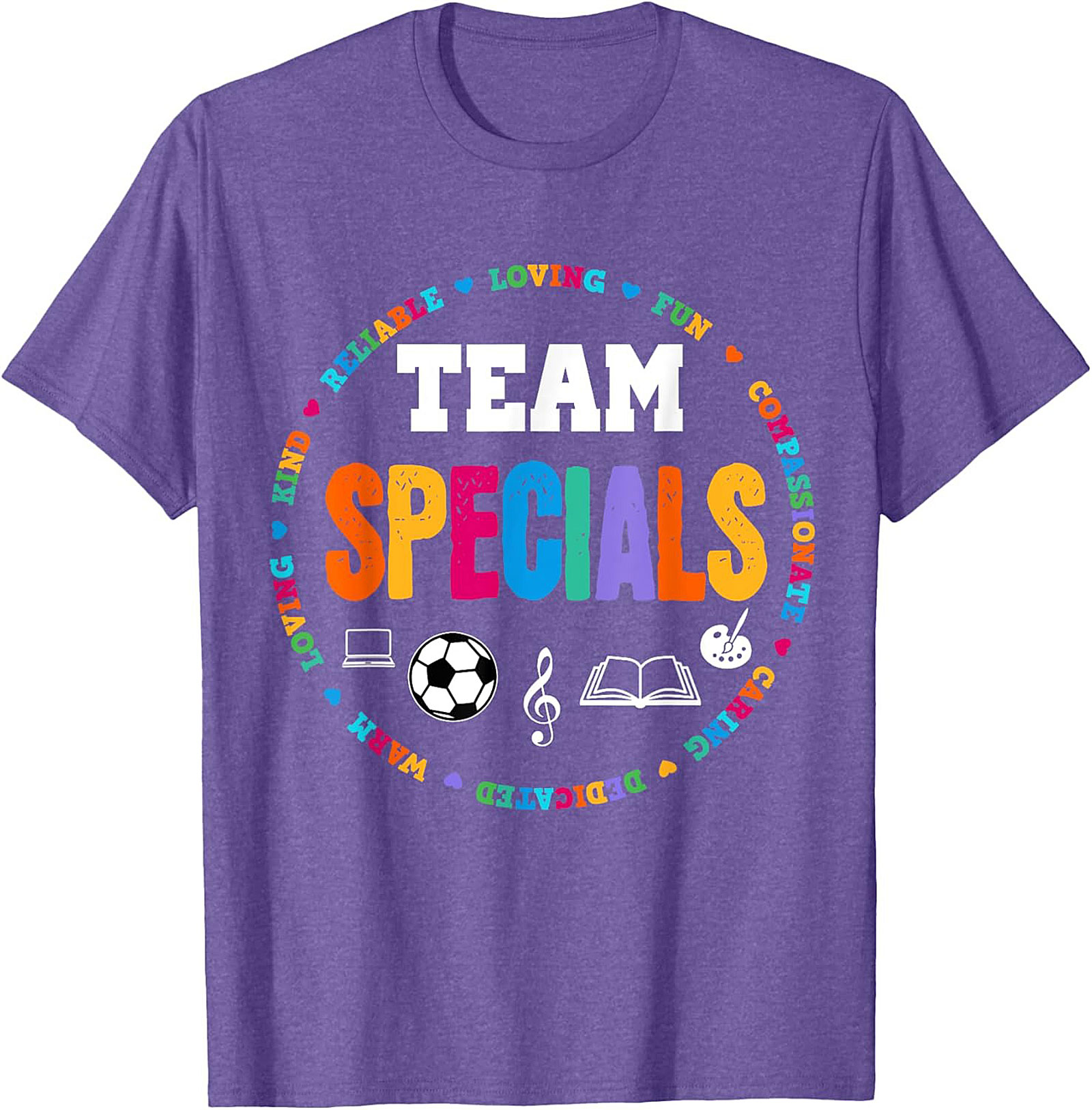  Team Specials Teacher T-shirt Fun School Staff Tee