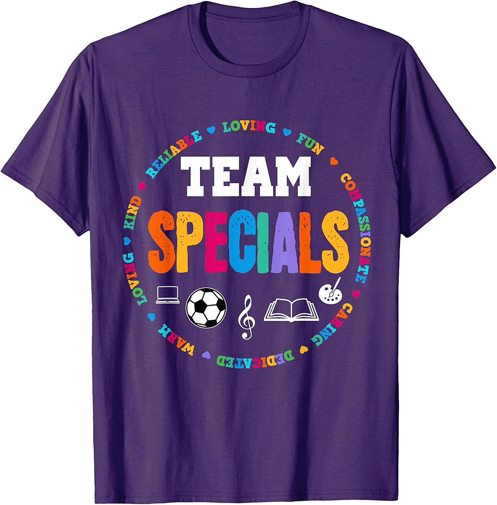  Team Specials Teacher T-shirt Fun School Staff Tee