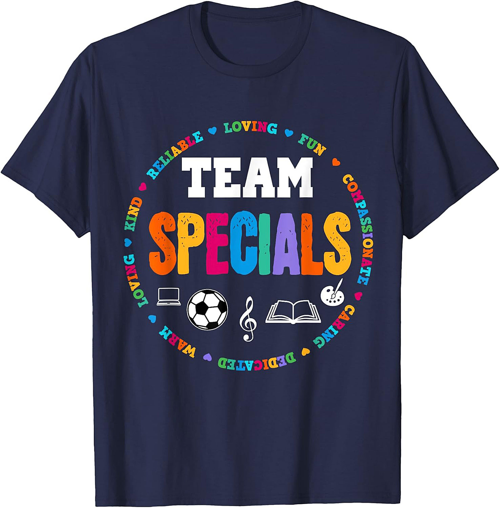  Team Specials Teacher T-shirt Fun School Staff Tee