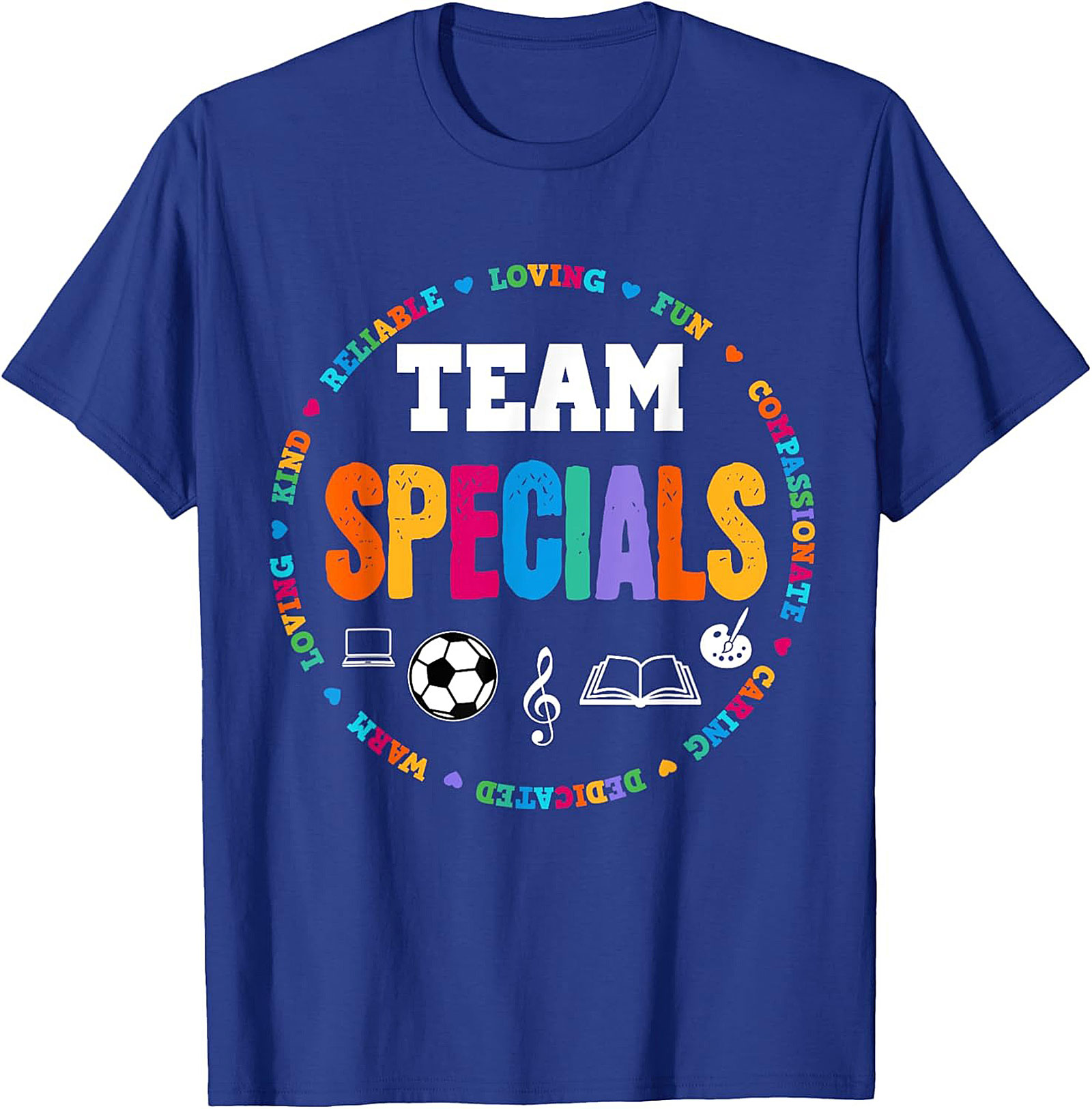  Team Specials Teacher T-shirt Fun School Staff Tee