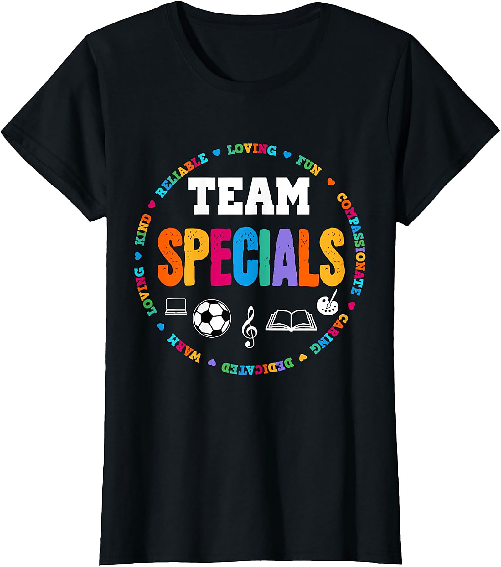  Team Specials Teacher T-shirt Fun School Staff Tee