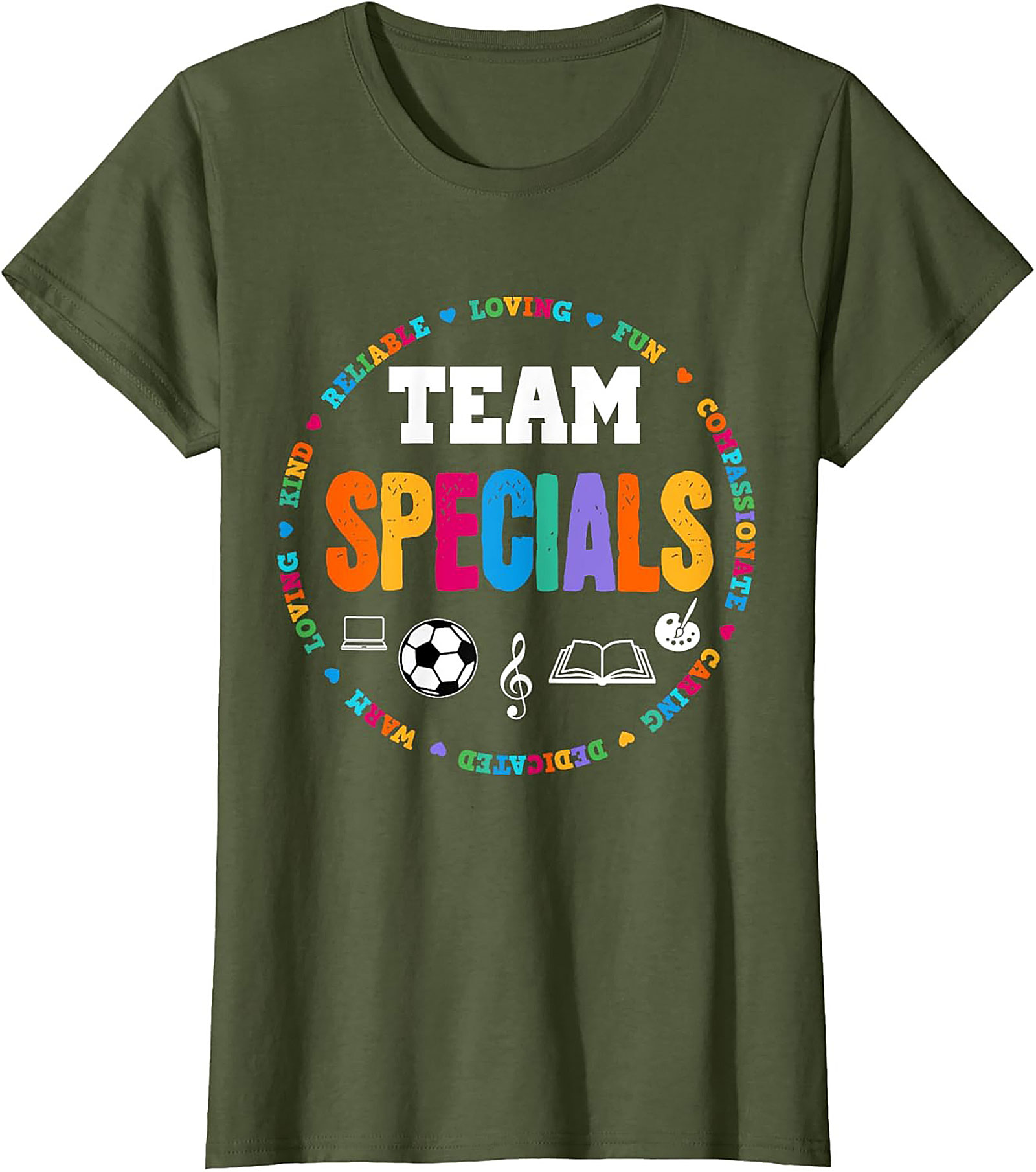  Team Specials Teacher T-shirt Fun School Staff Tee