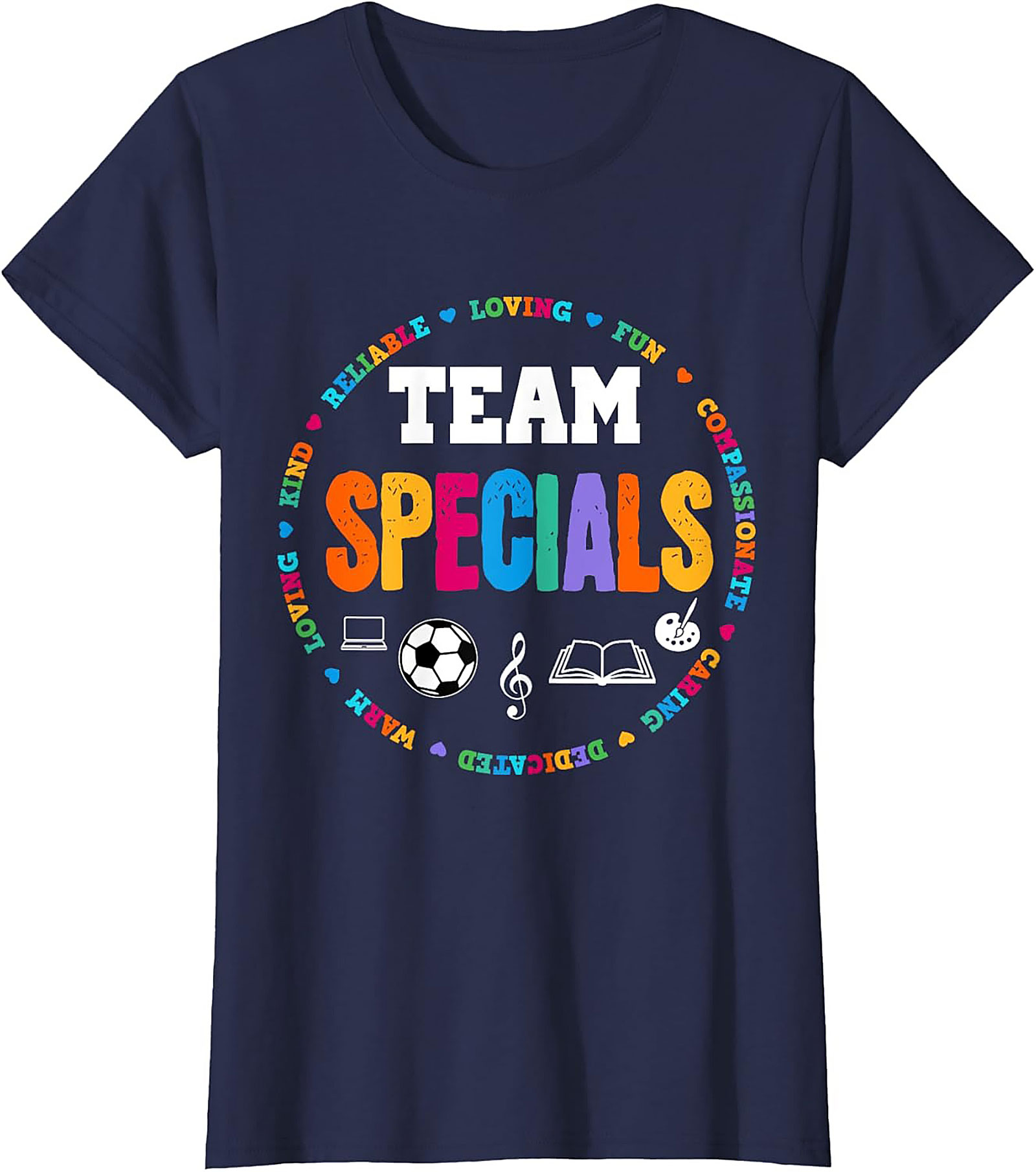  Team Specials Teacher T-shirt Fun School Staff Tee