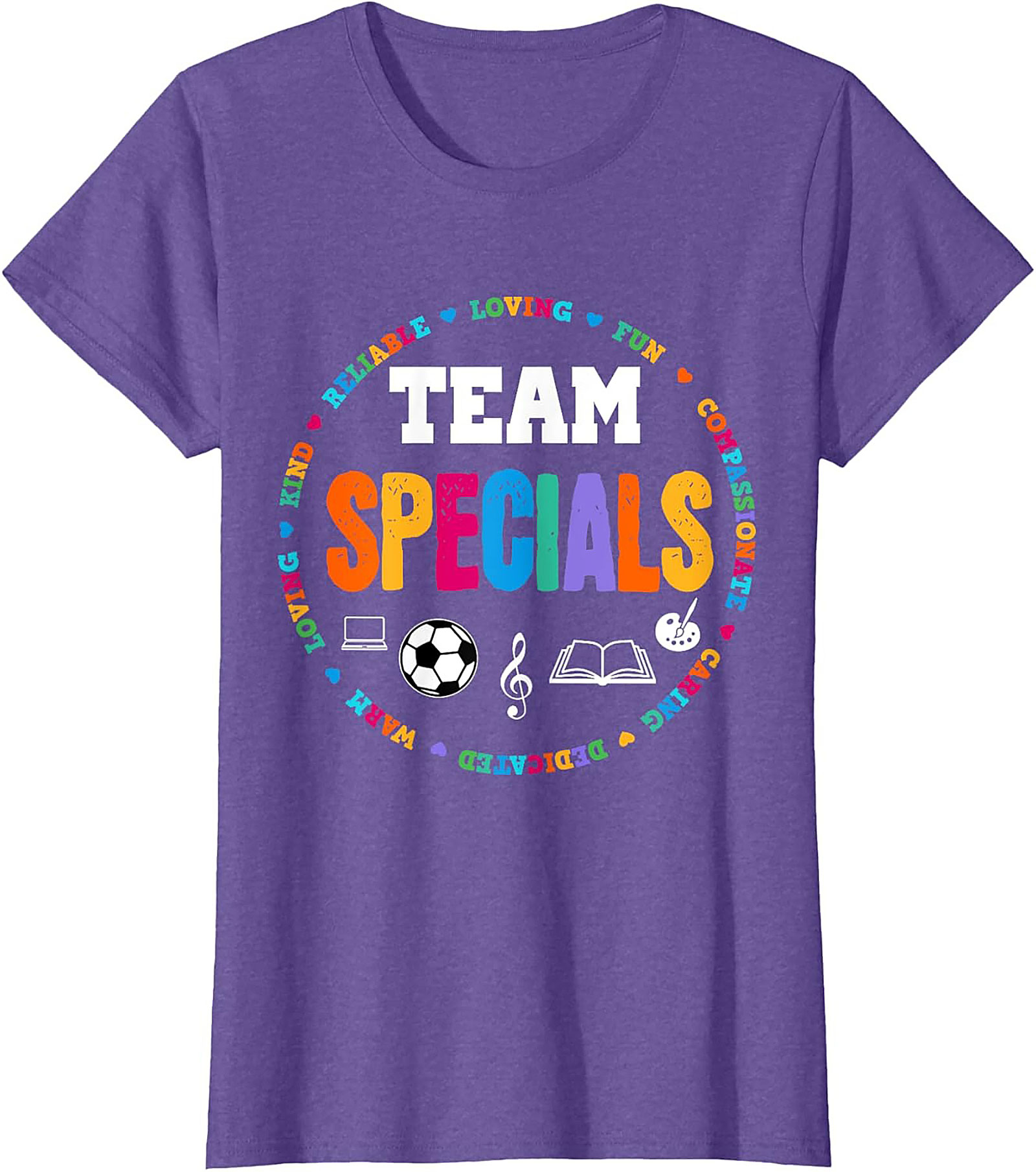  Team Specials Teacher T-shirt Fun School Staff Tee