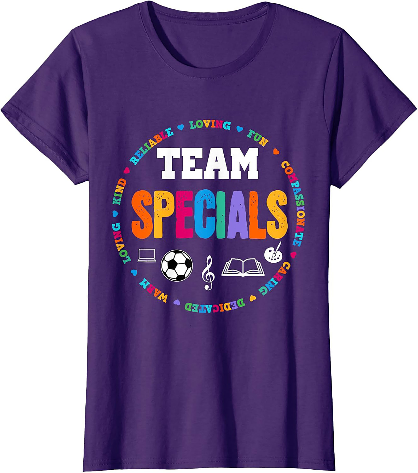 Team Specials Teacher T-shirt Fun School Staff Tee