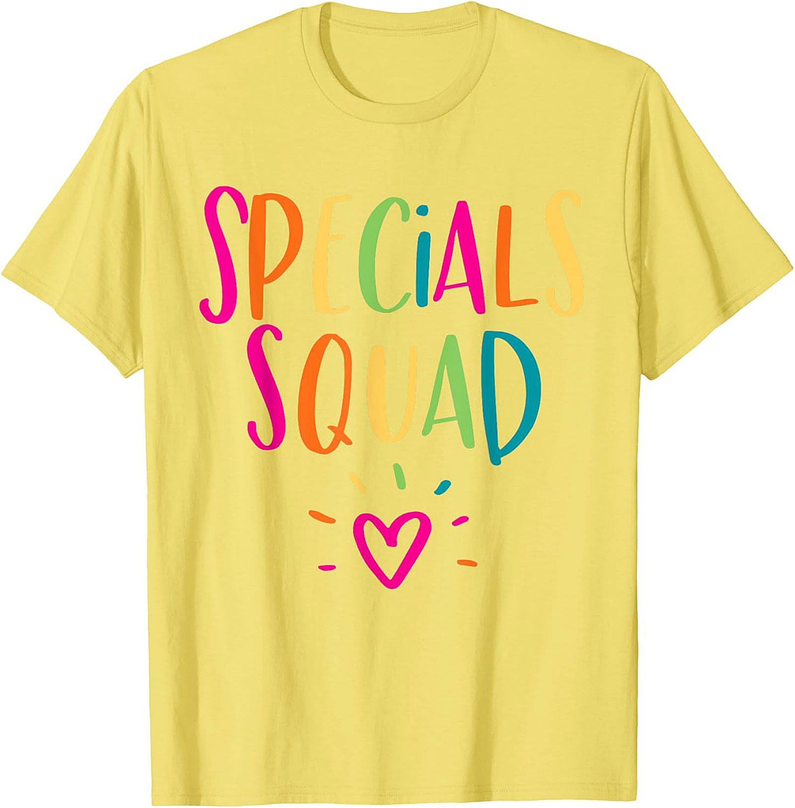 Specials Squad Teacher T-Shirt Fun Graphic Tee