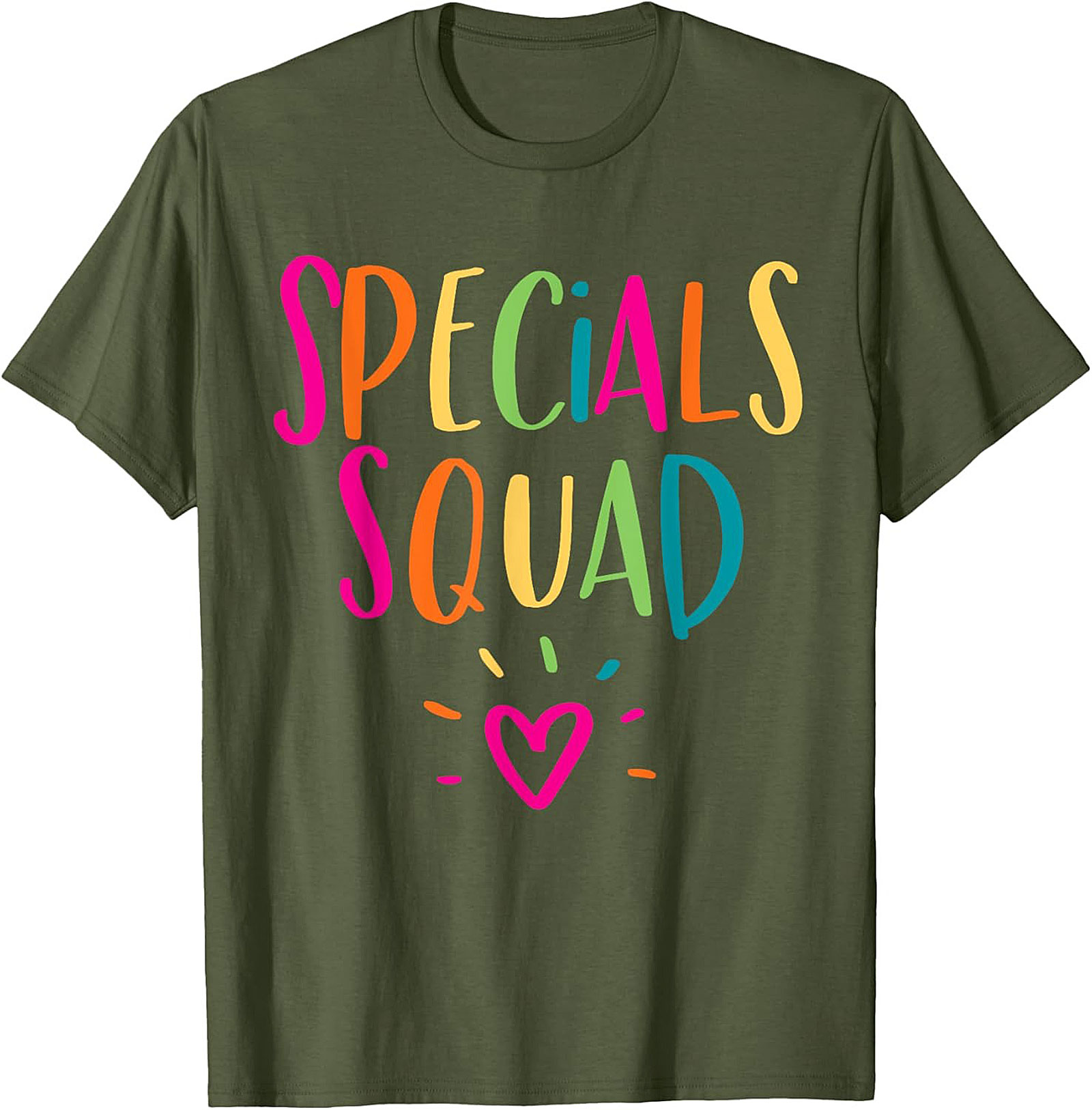 Specials Squad Teacher T-Shirt Fun Graphic Tee