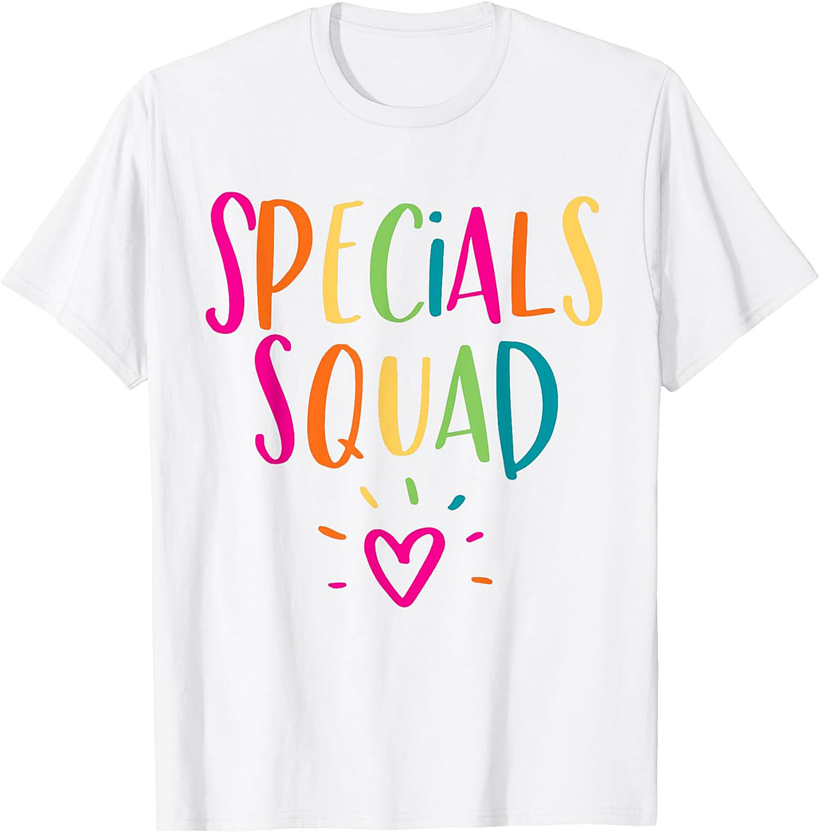 Specials Squad Teacher T-Shirt Fun Graphic Tee