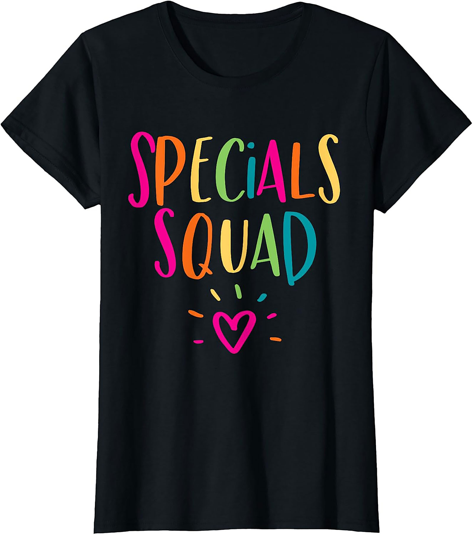Specials Squad Teacher T-Shirt Fun Graphic Tee