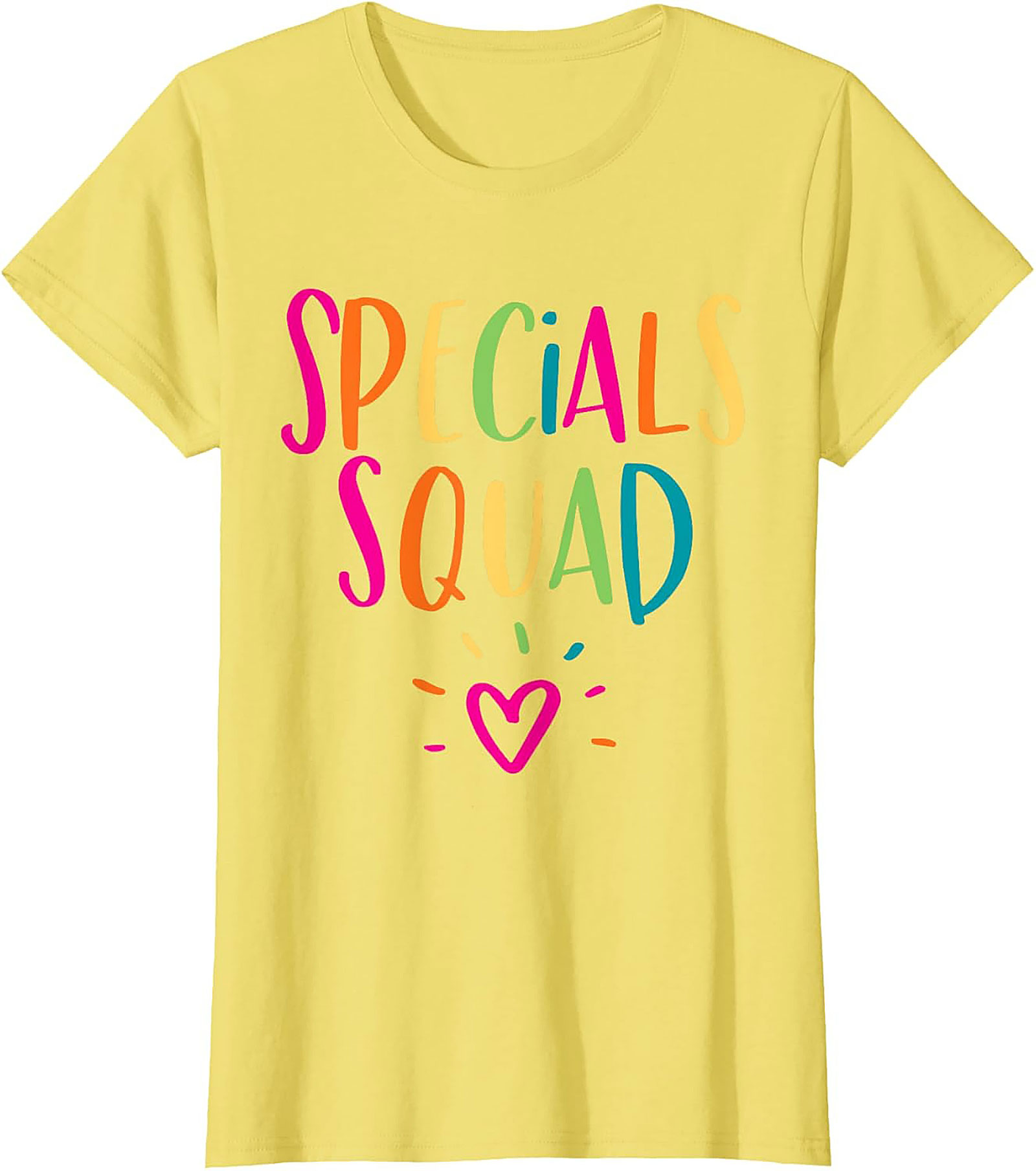 Specials Squad Teacher T-Shirt Fun Graphic Tee