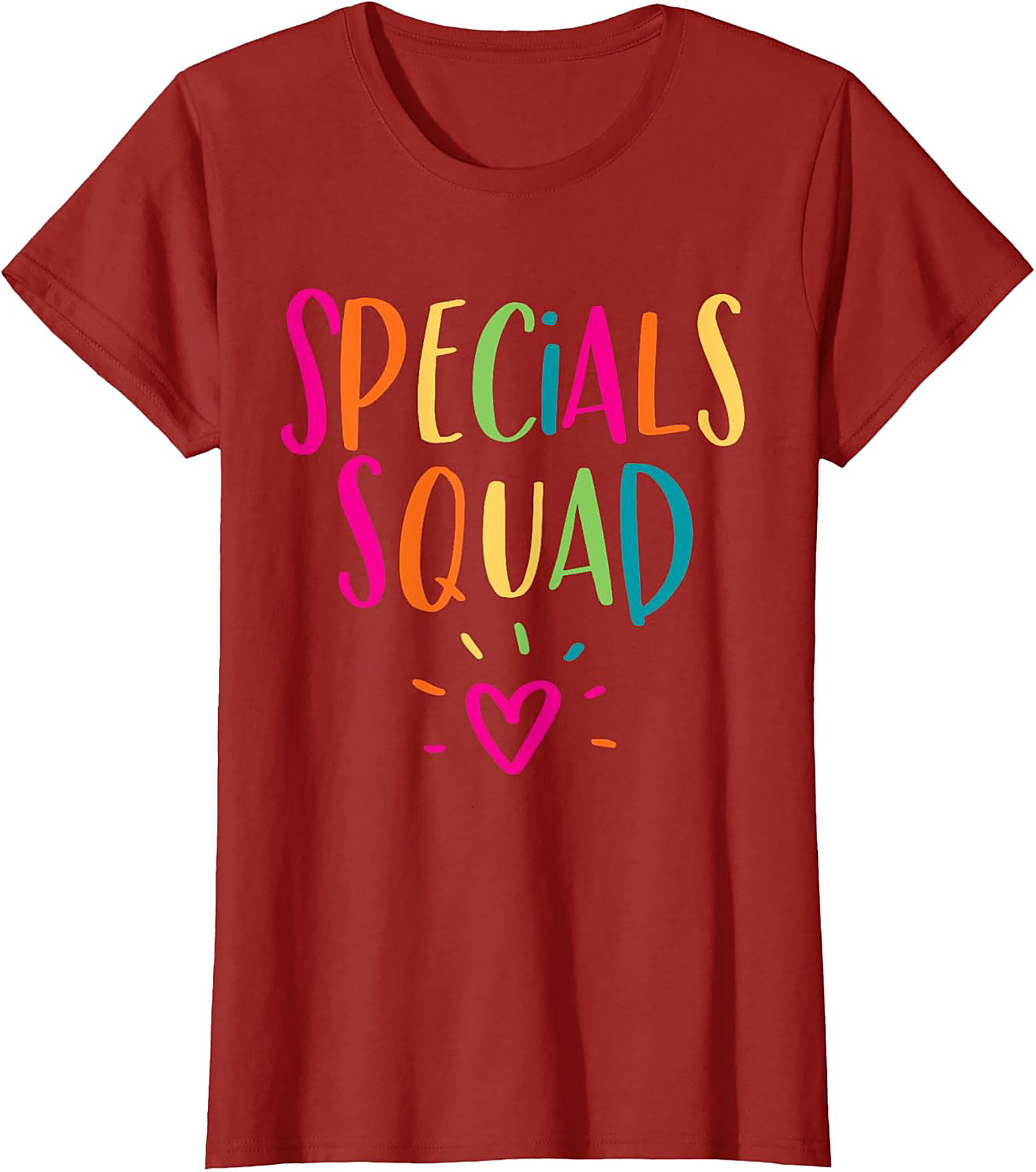 Specials Squad Teacher T-Shirt Fun Graphic Tee