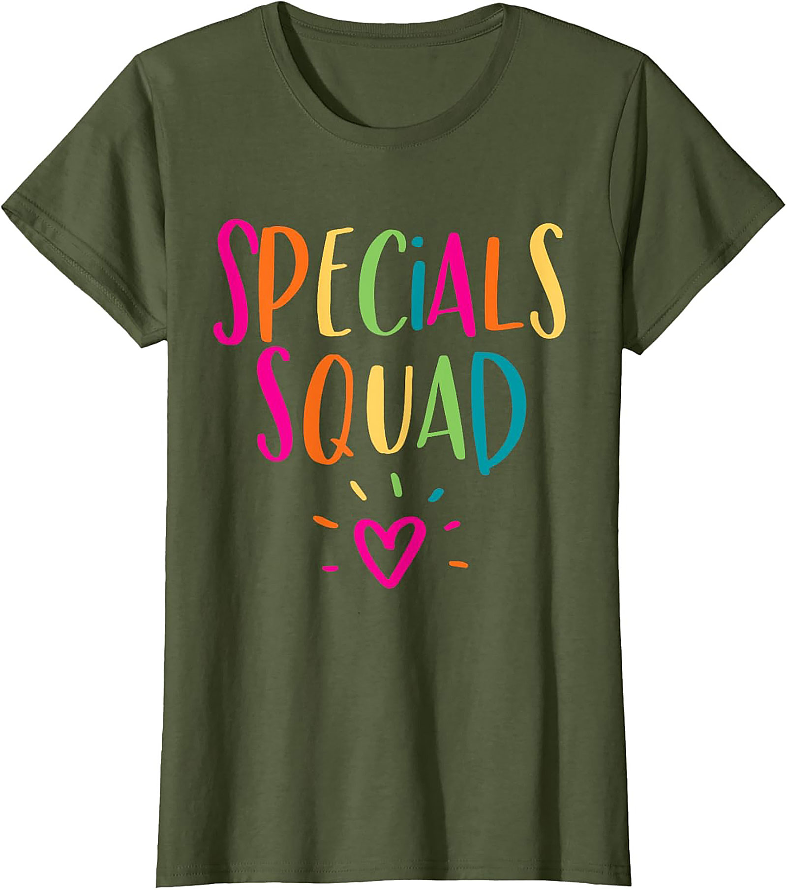 Specials Squad Teacher T-Shirt Fun Graphic Tee