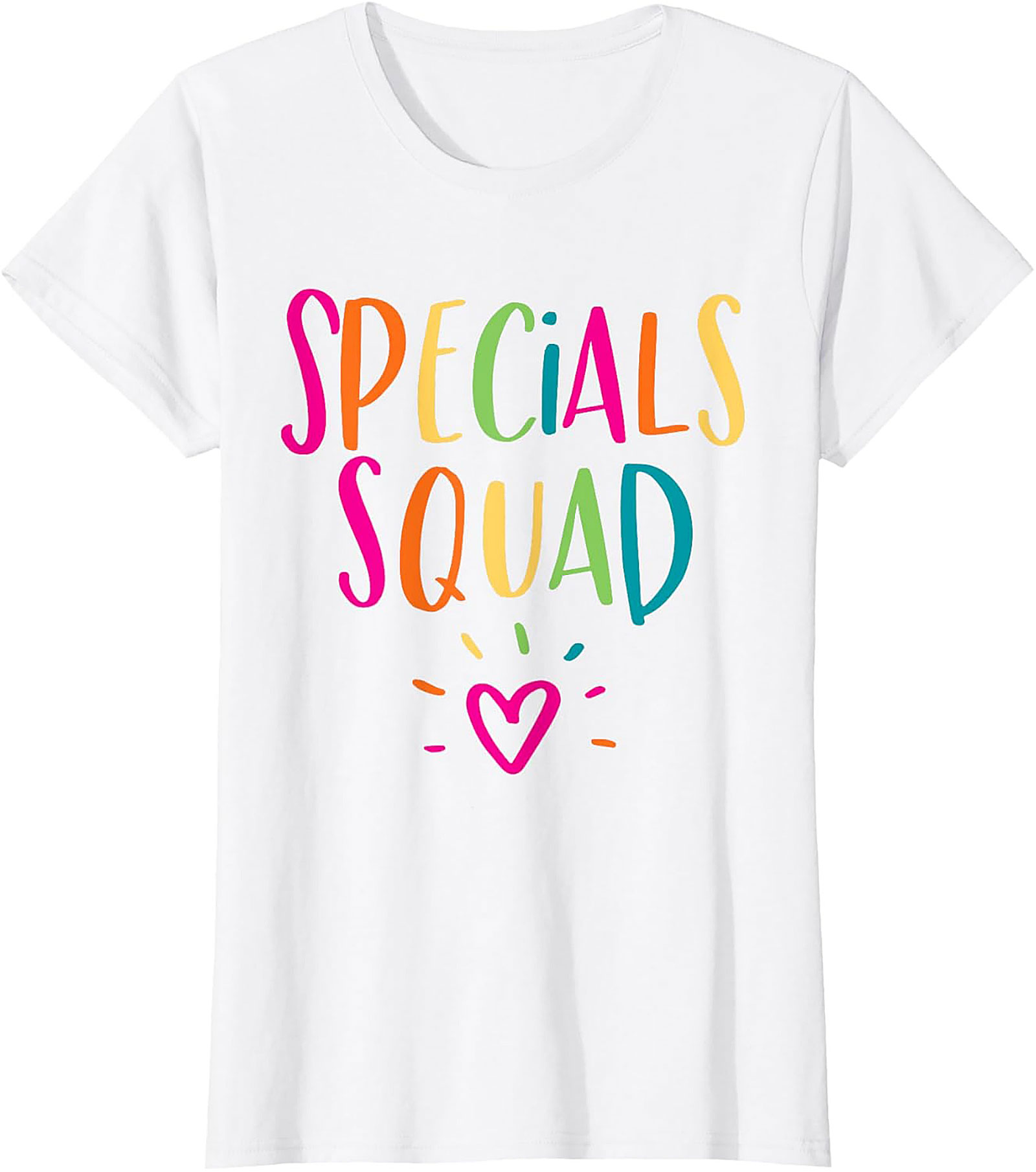 Specials Squad Teacher T-Shirt Fun Graphic Tee
