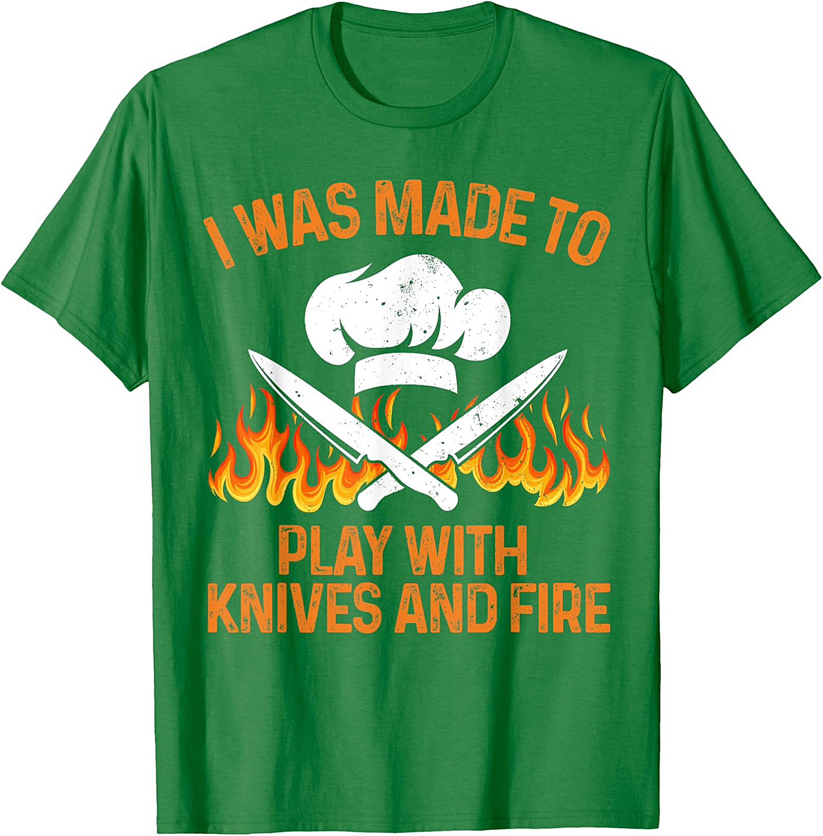  Funny Chef T-shirt | I Play with Knives & Fire Tee
