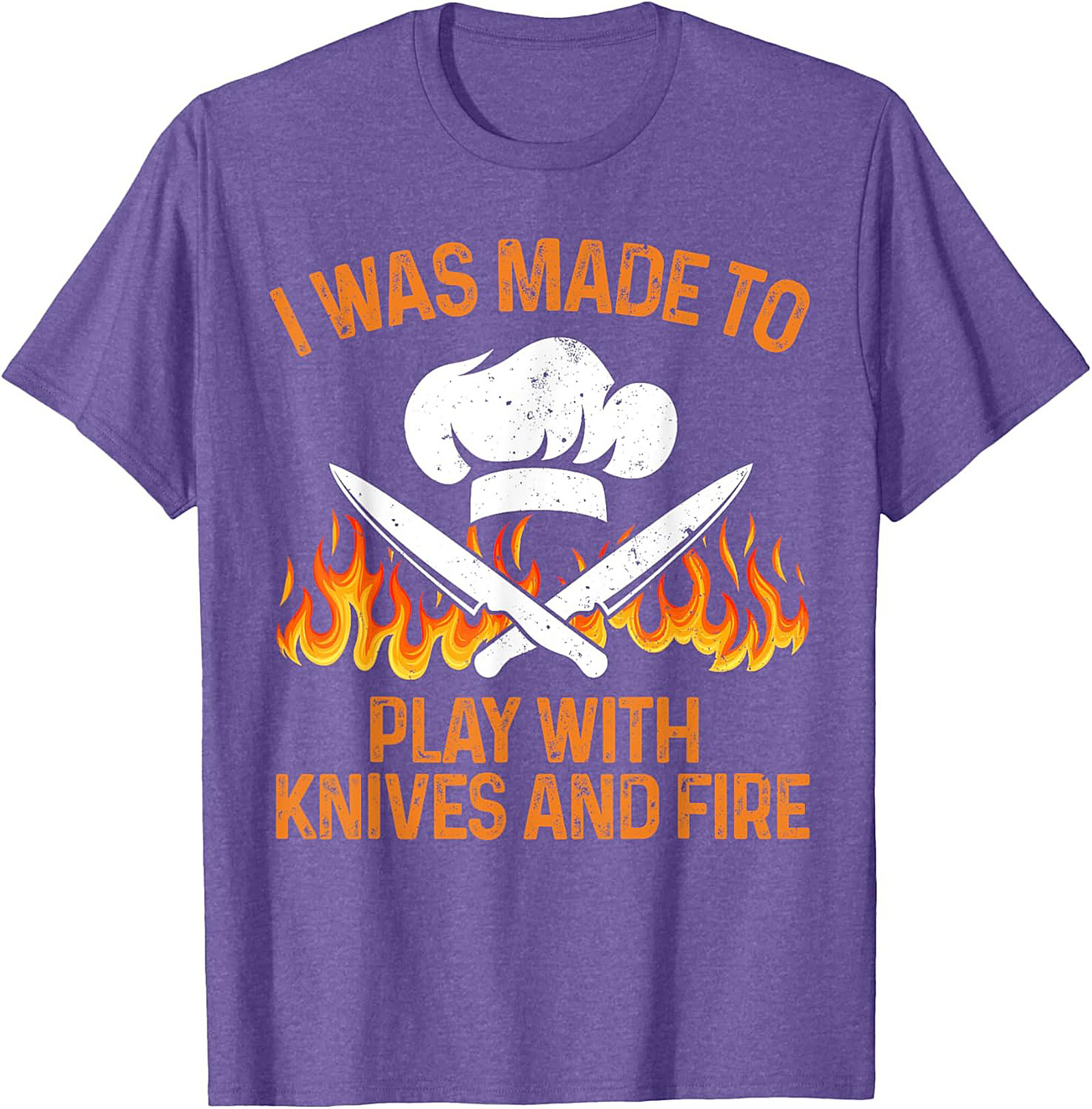  Funny Chef T-shirt | I Play with Knives & Fire Tee