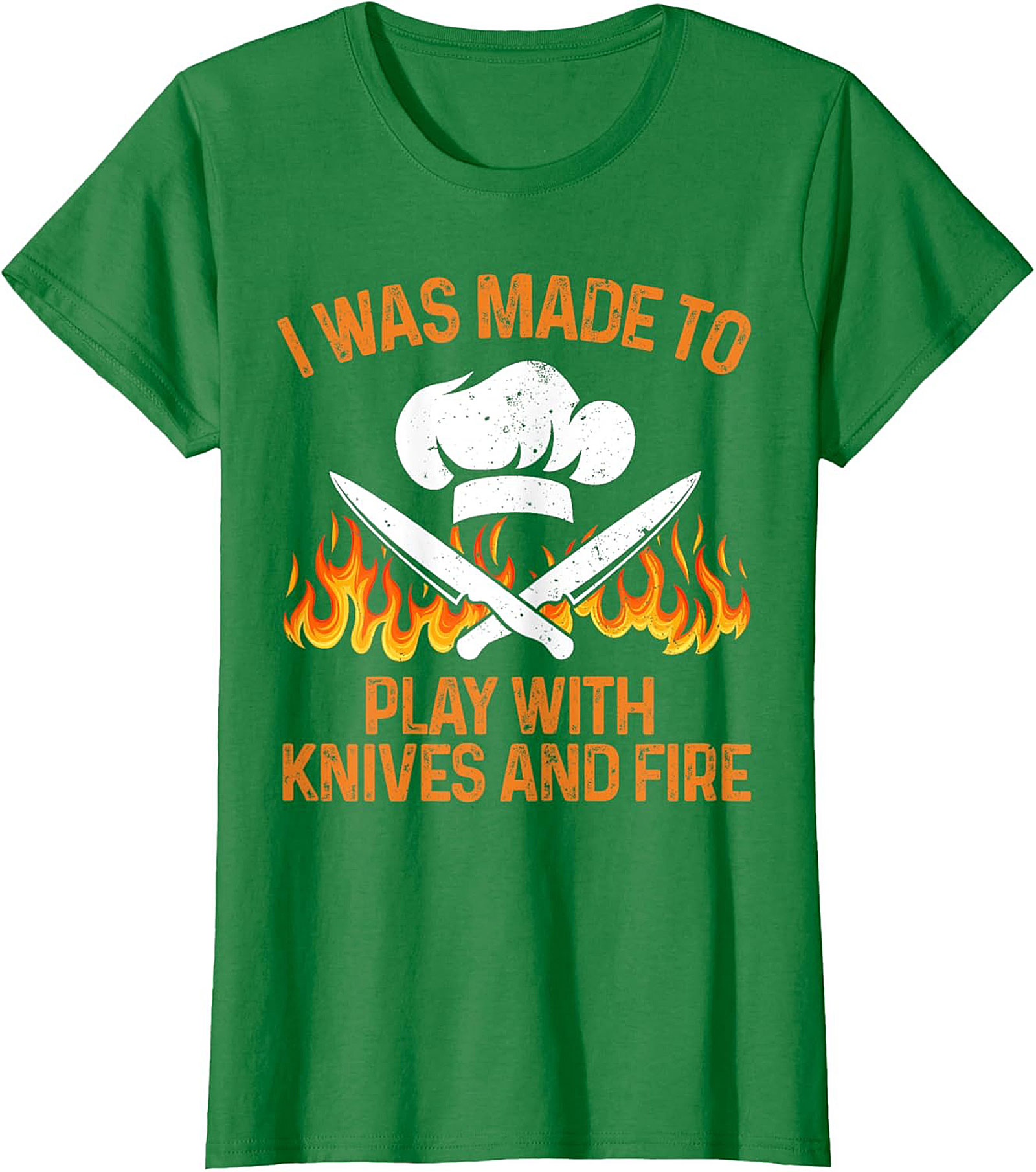  Funny Chef T-shirt | I Play with Knives & Fire Tee