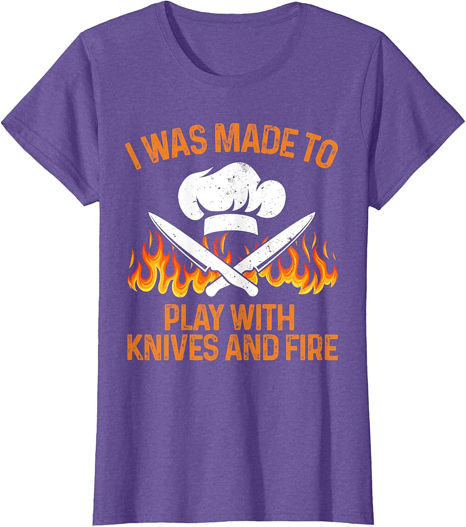  Funny Chef T-shirt | I Play with Knives & Fire Tee