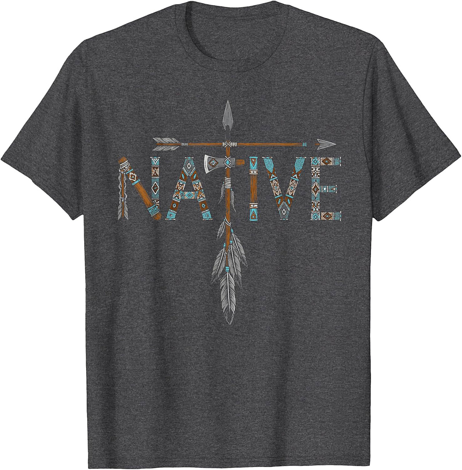 Native American T-Shirt Indigenous Graphic Tee Pride