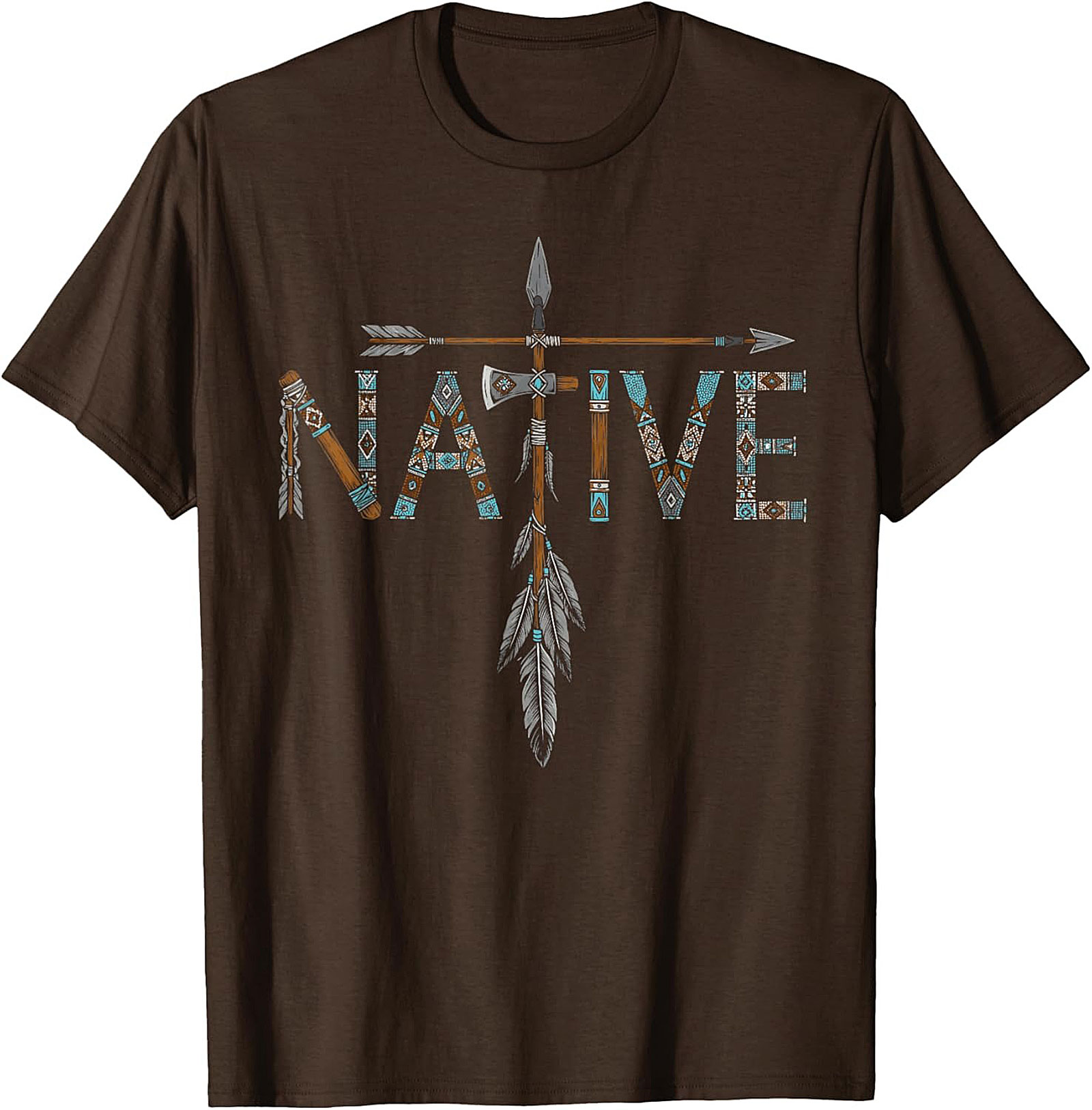 Native American T-Shirt Indigenous Graphic Tee Pride