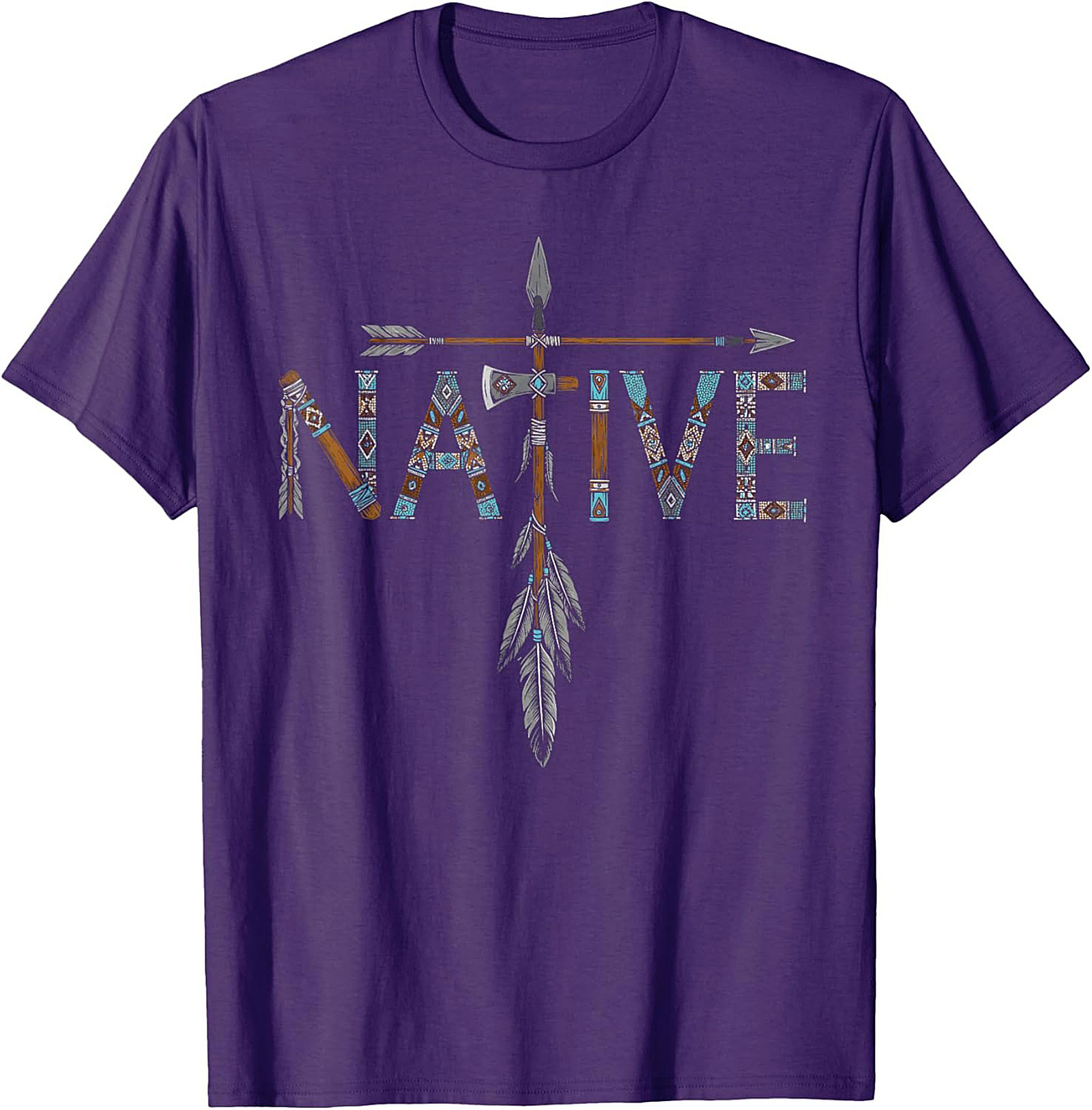 Native American T-Shirt Indigenous Graphic Tee Pride