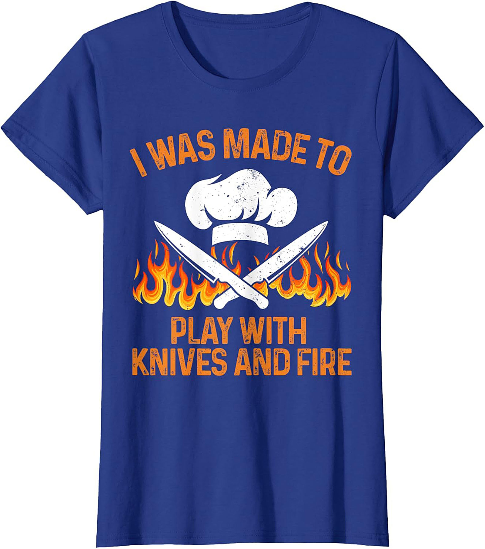  Funny Chef T-shirt | I Play with Knives & Fire Tee