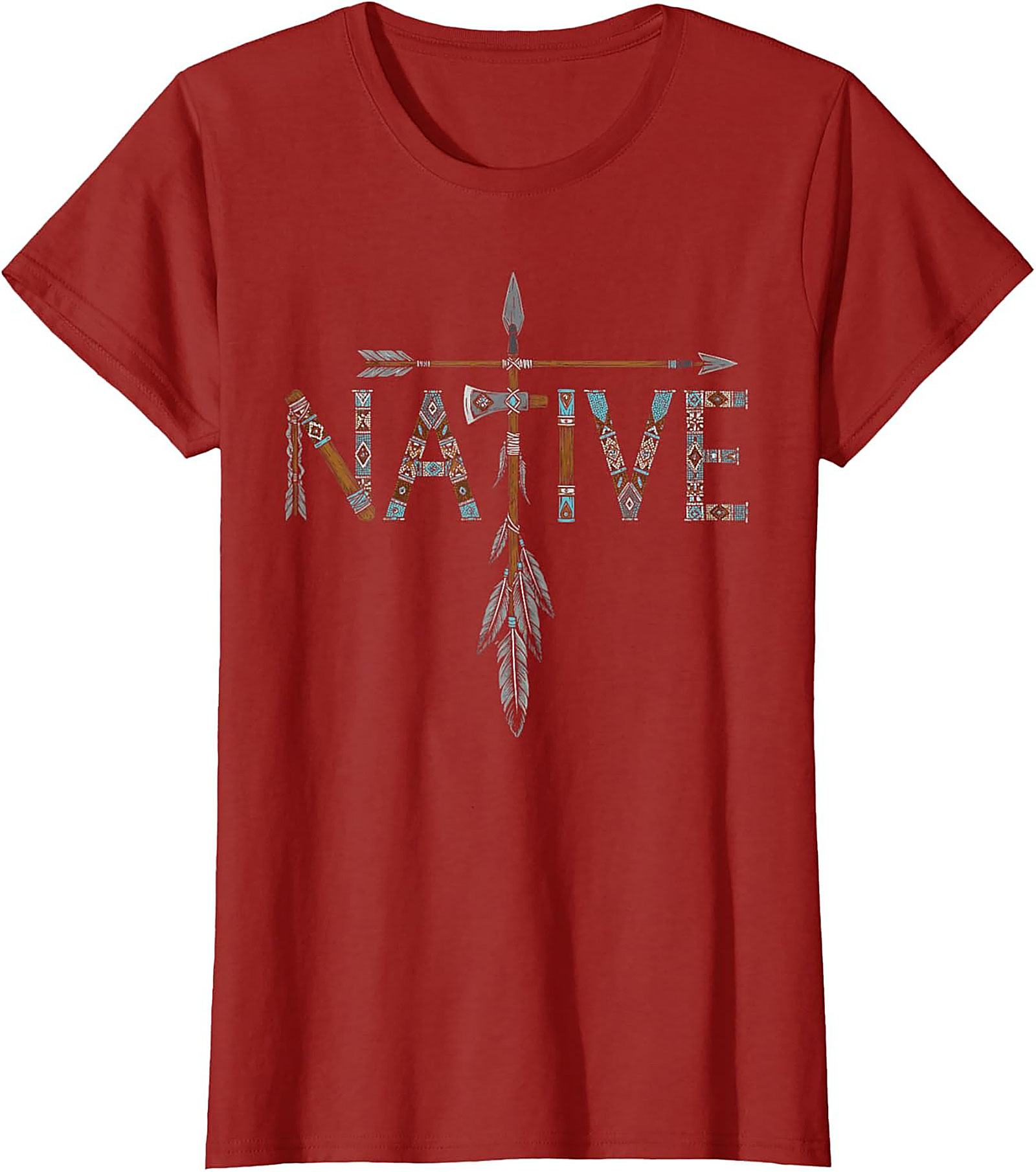 Native American T-Shirt Indigenous Graphic Tee Pride