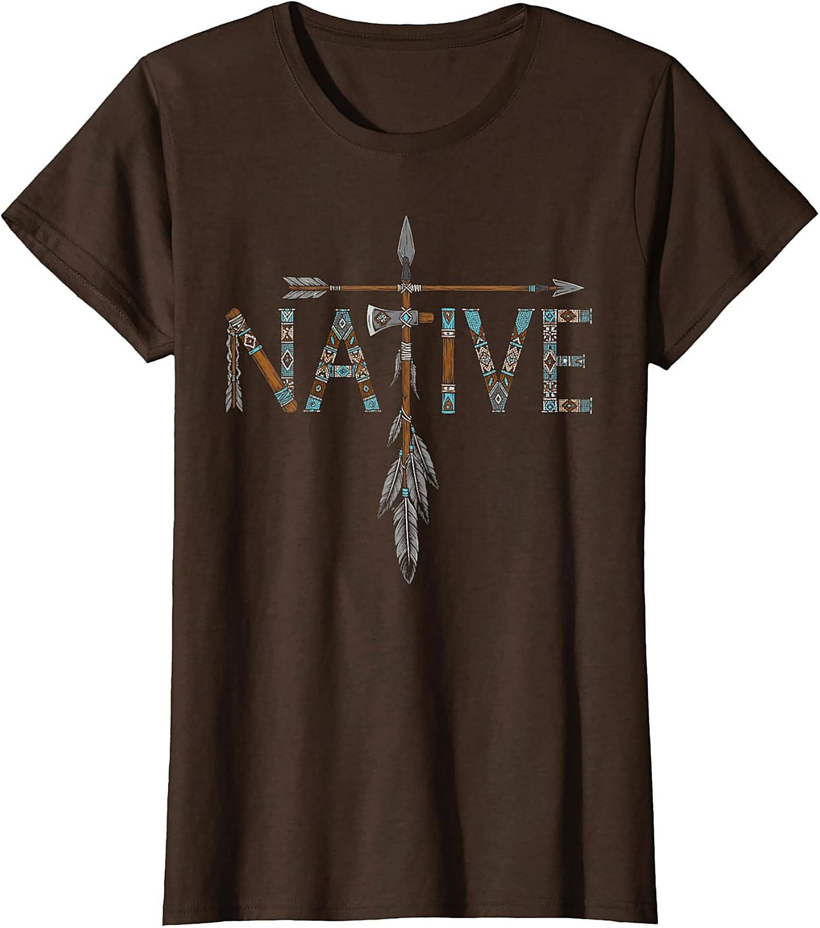 Native American T-Shirt Indigenous Graphic Tee Pride