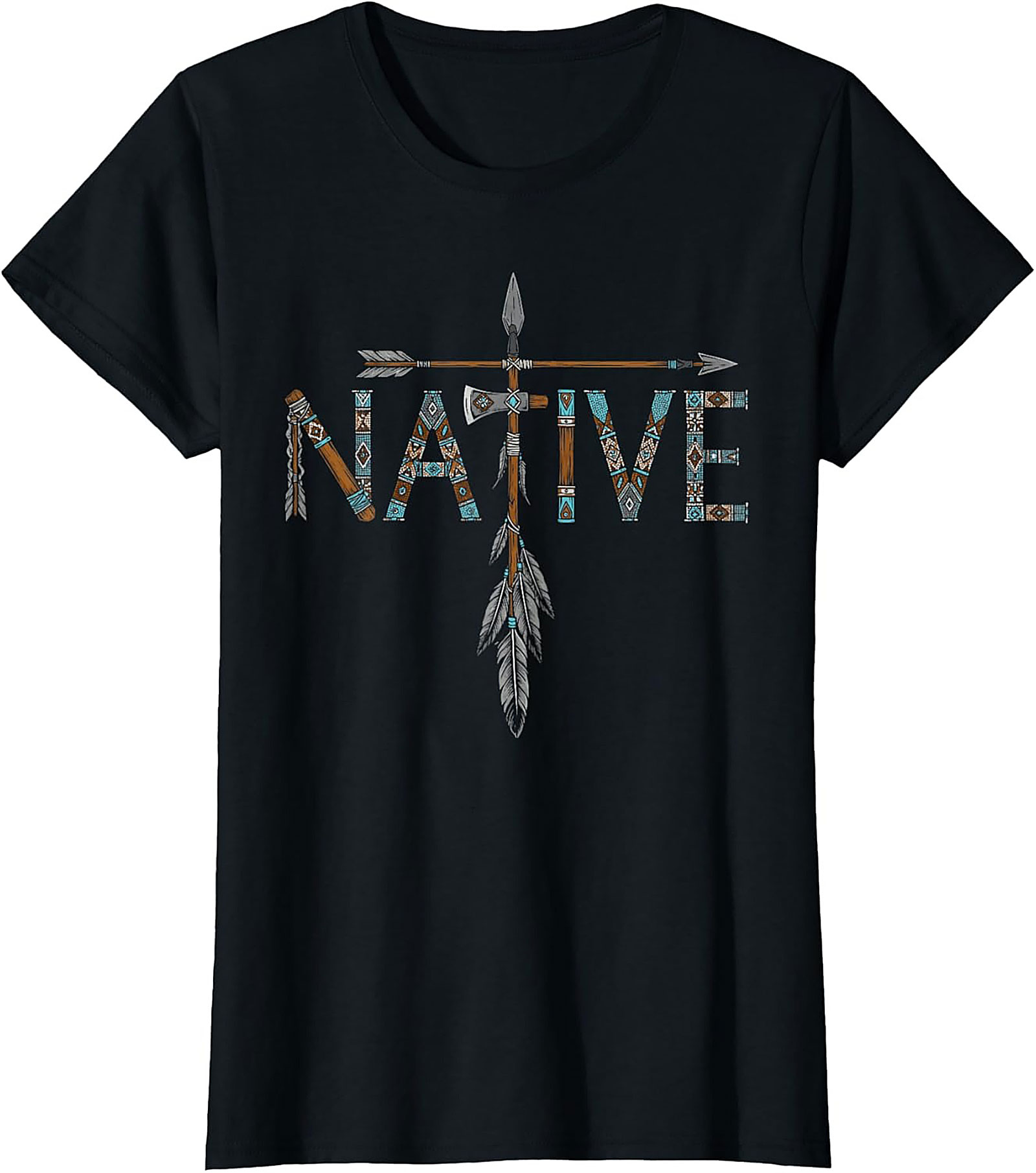Native American T-Shirt Indigenous Graphic Tee Pride