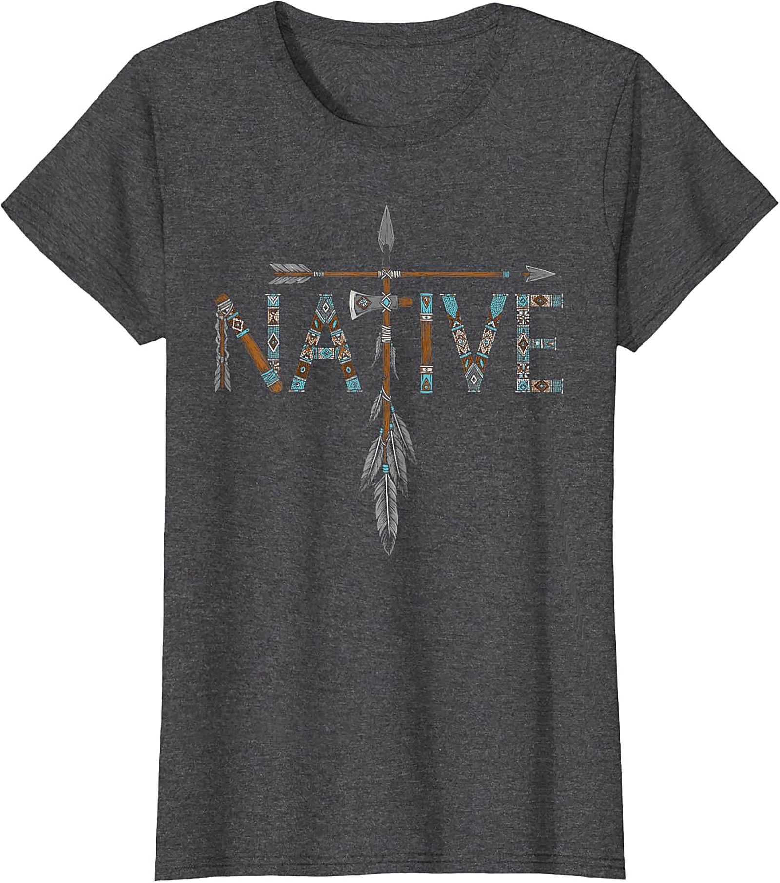 Native American T-Shirt Indigenous Graphic Tee Pride