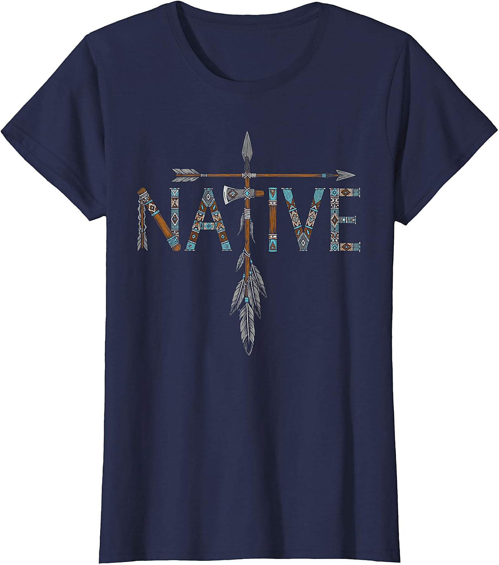 Native American T-Shirt Indigenous Graphic Tee Pride