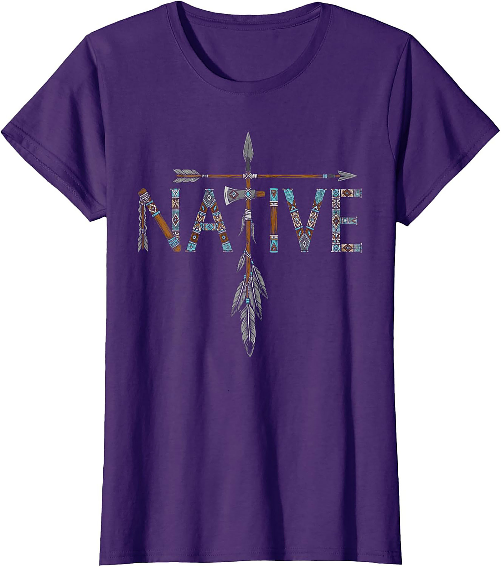 Native American T-Shirt Indigenous Graphic Tee Pride