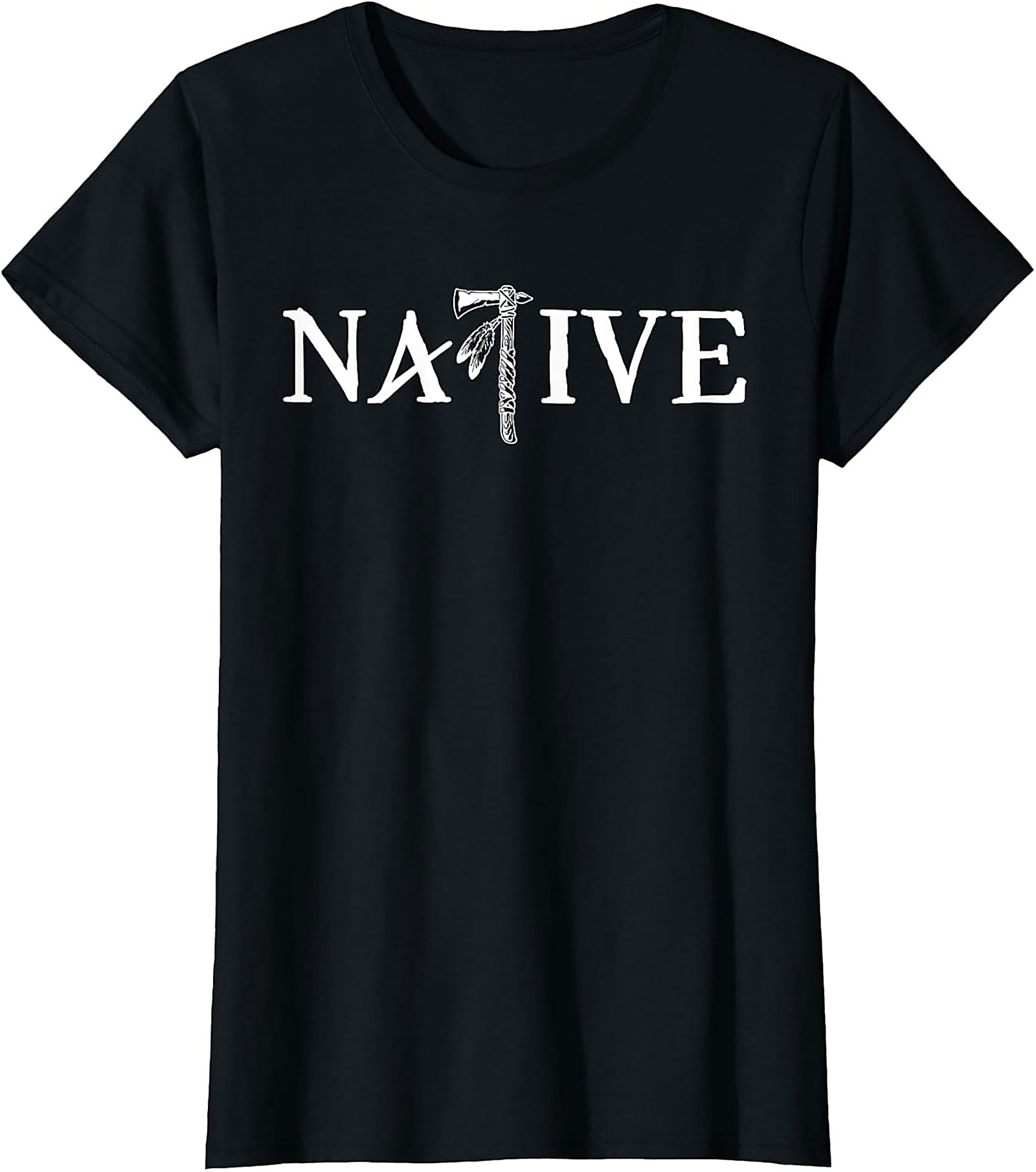 Native Heritage Tomahawk Graphic Tee Indigenous Pride