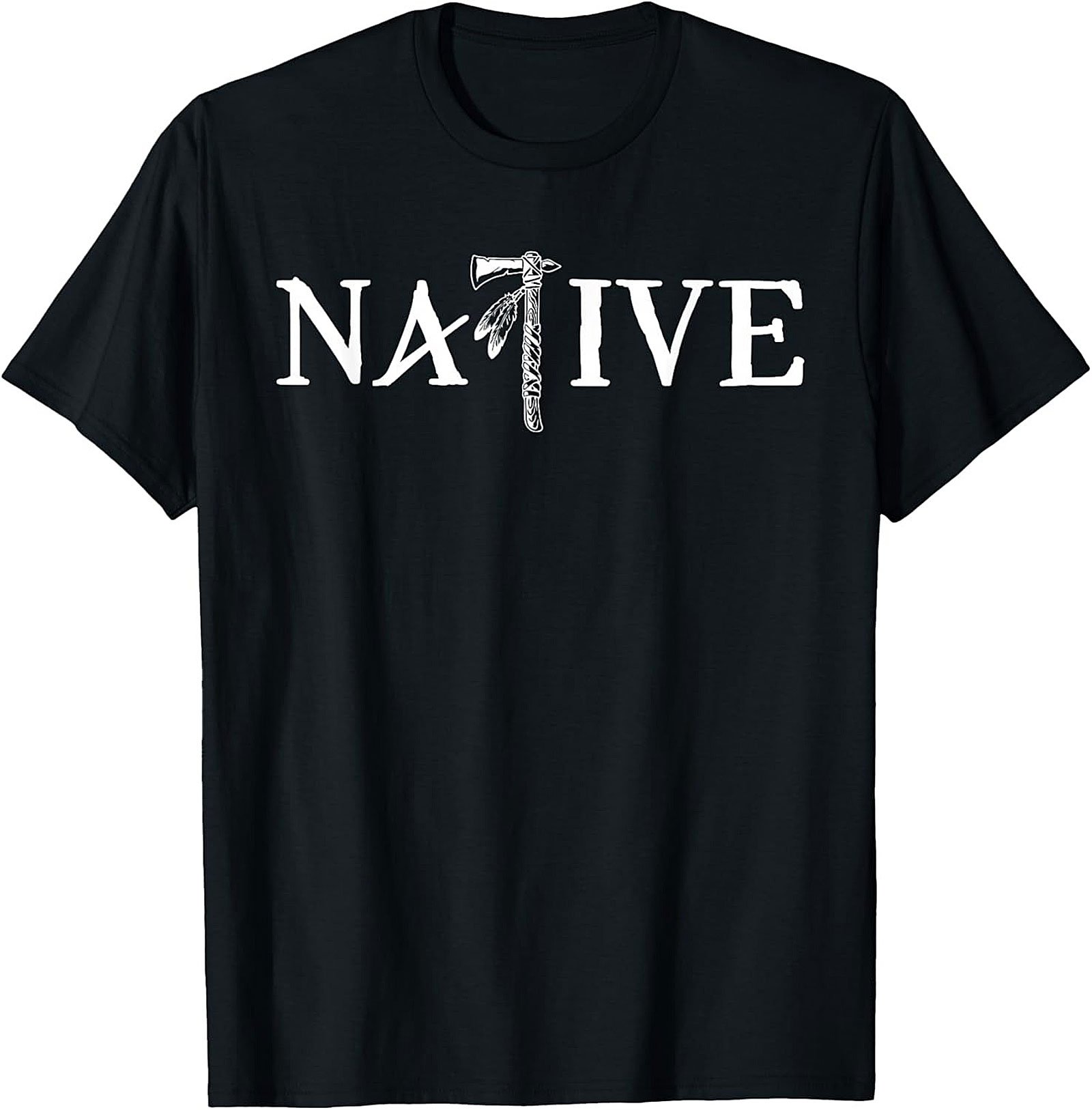 Native Heritage Tomahawk Graphic Tee Indigenous Pride