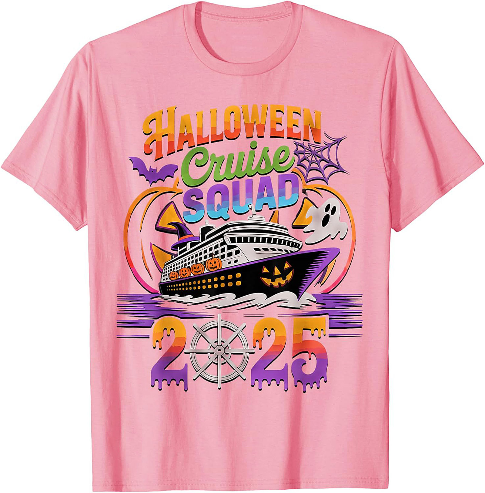 Halloween Cruise Squad 2025 Tee | Spooky Vacation Shirt Gift