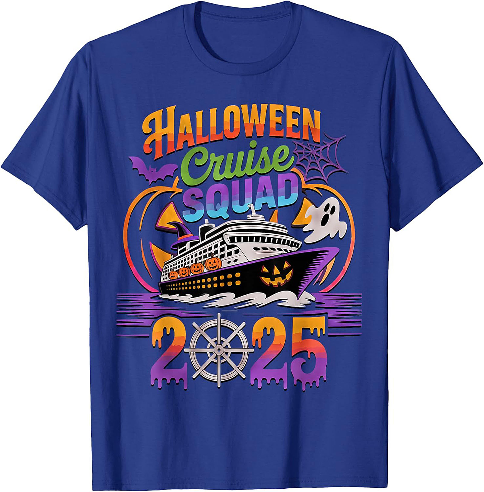Halloween Cruise Squad 2025 Tee | Spooky Vacation Shirt Gift