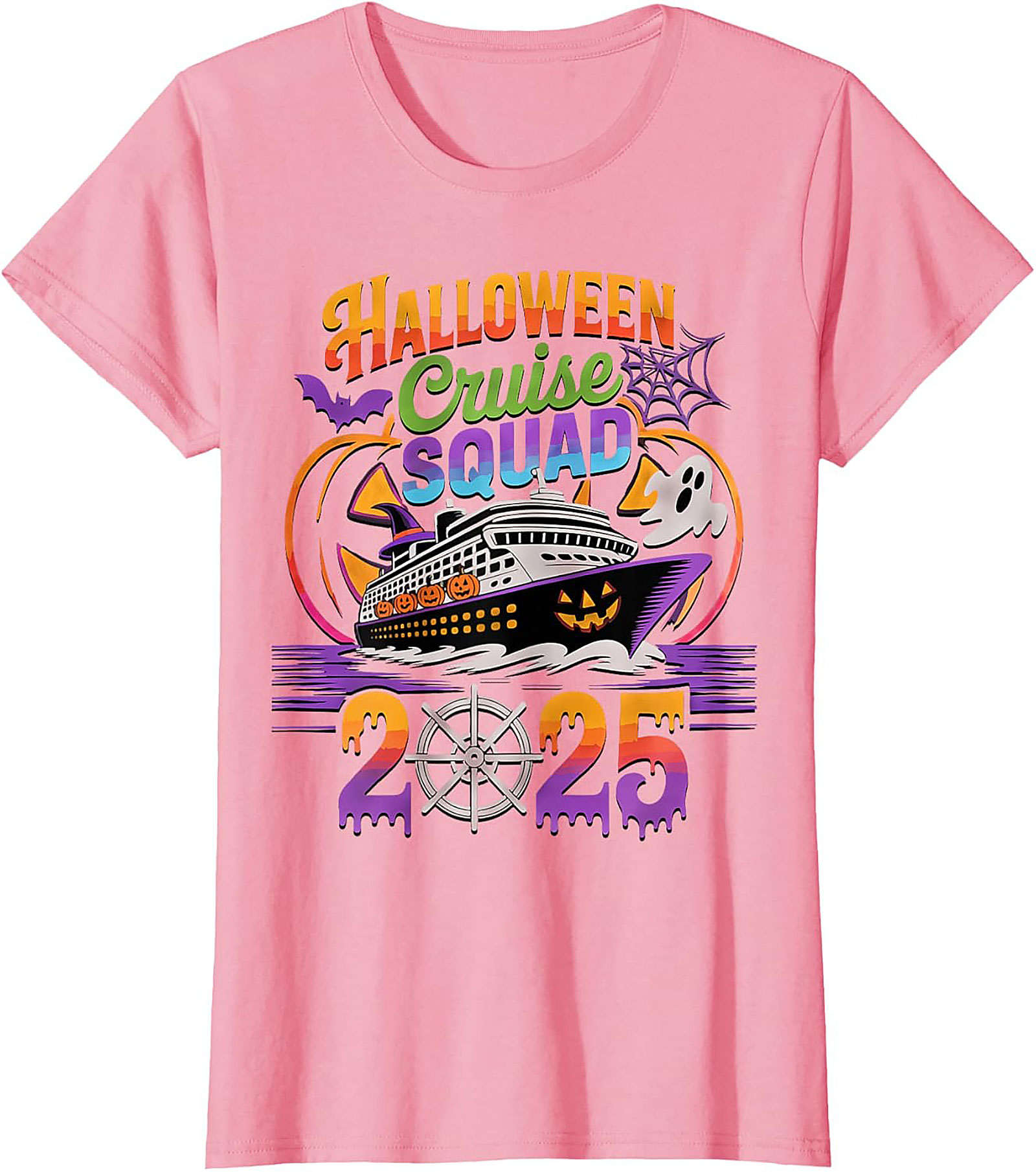Halloween Cruise Squad 2025 Tee | Spooky Vacation Shirt Gift