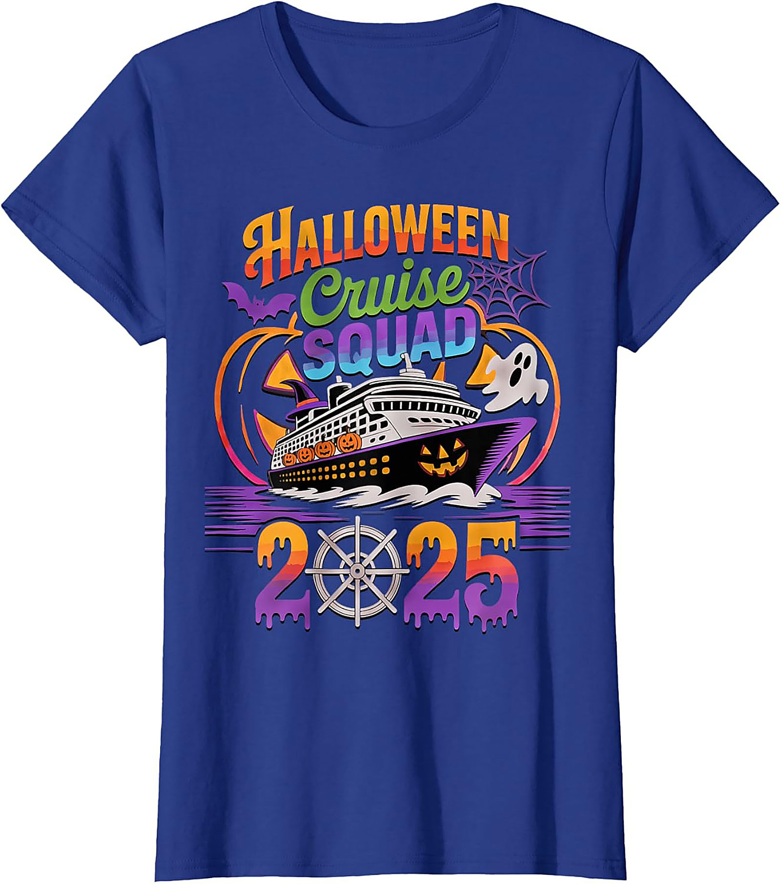 Halloween Cruise Squad 2025 Tee | Spooky Vacation Shirt Gift