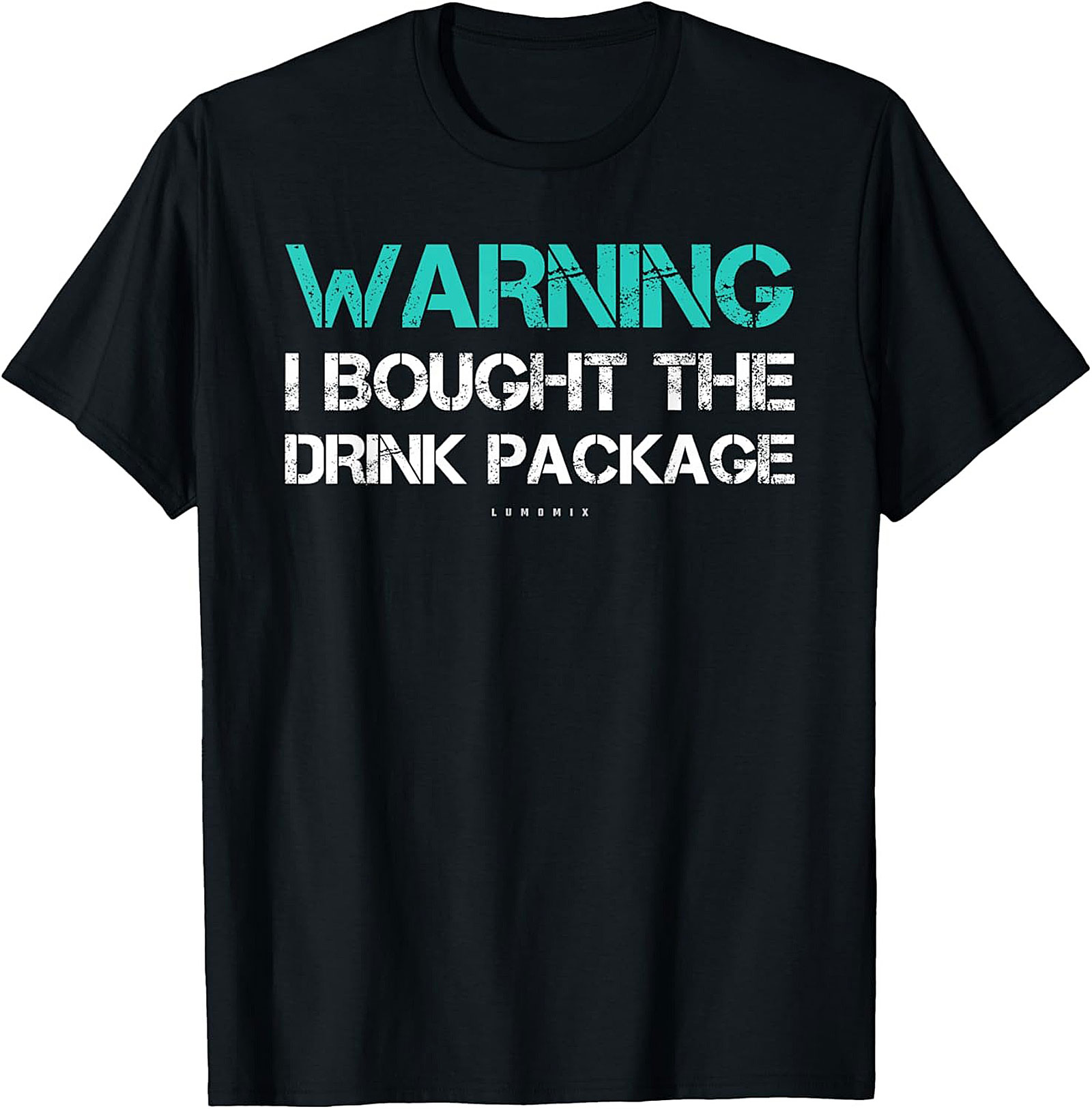 Warning Drink Package Funny Cruise T-shirt Gift