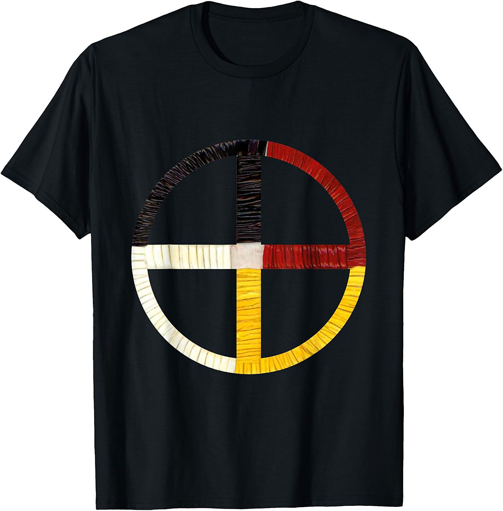 Medicine Wheel T-Shirt Native American Graphic Tee