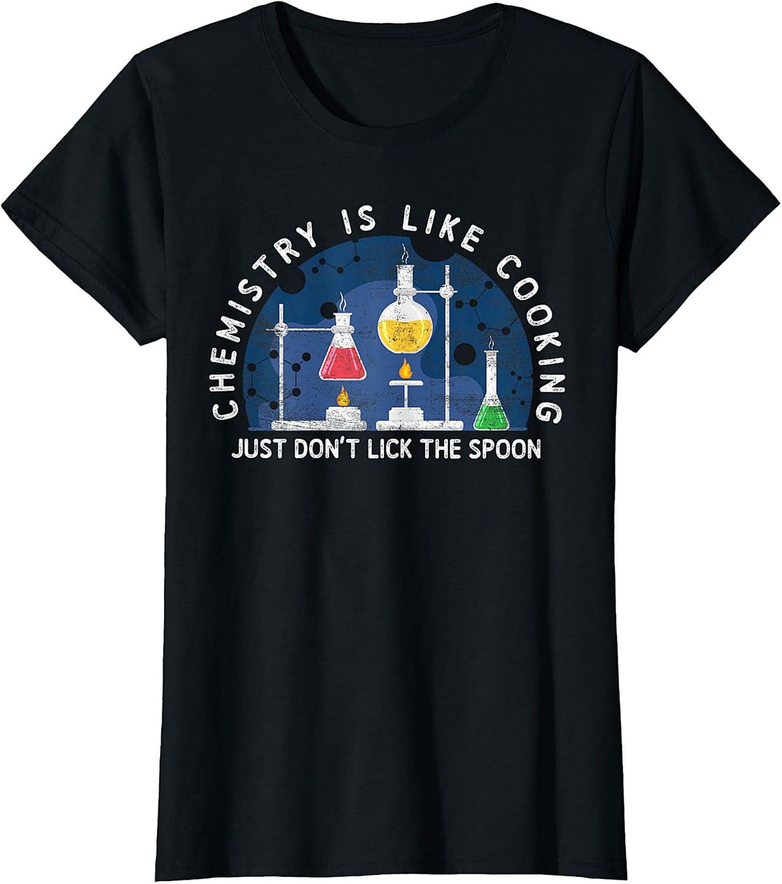 Funny Chemistry Is Like Cooking T-Shirt Science Tee