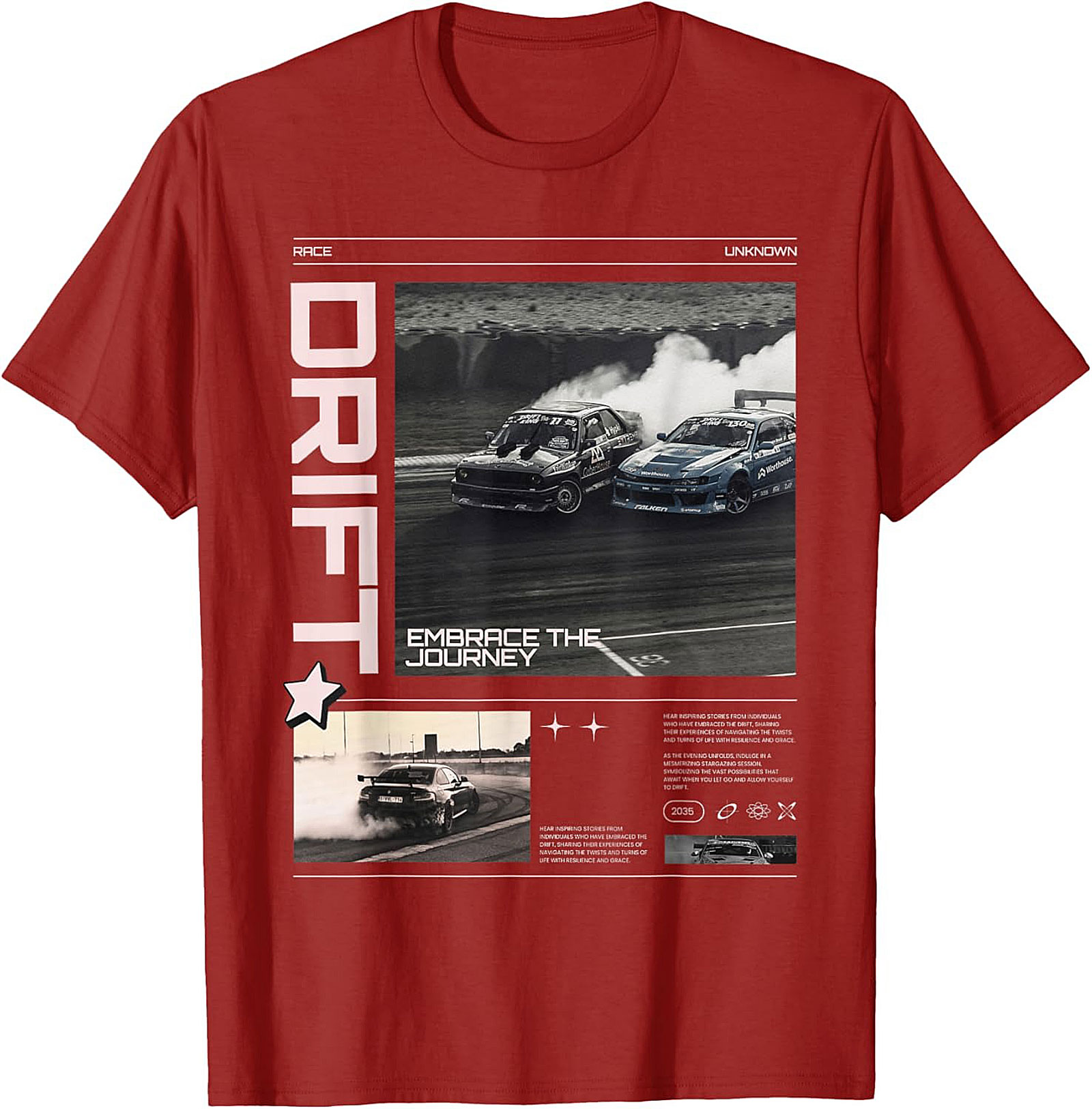 Drift Racing Graphic Tee JDM Car Enthusiast Shirt