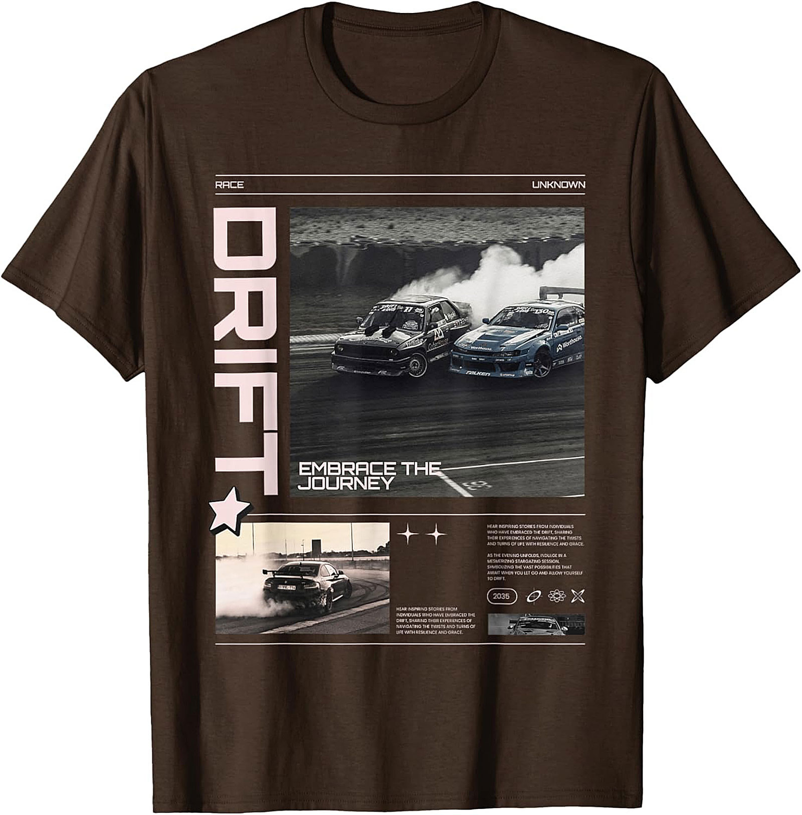 Drift Racing Graphic Tee JDM Car Enthusiast Shirt