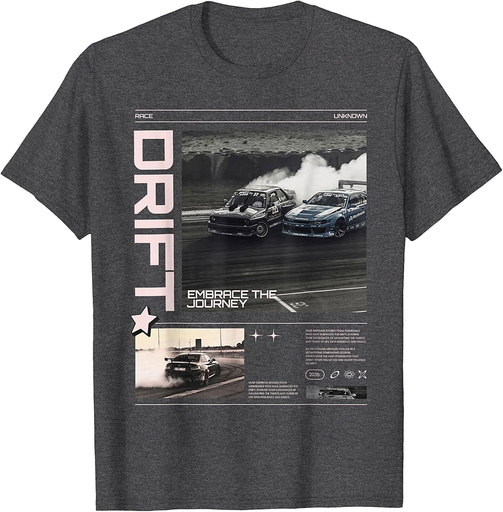 Drift Racing Graphic Tee JDM Car Enthusiast Shirt