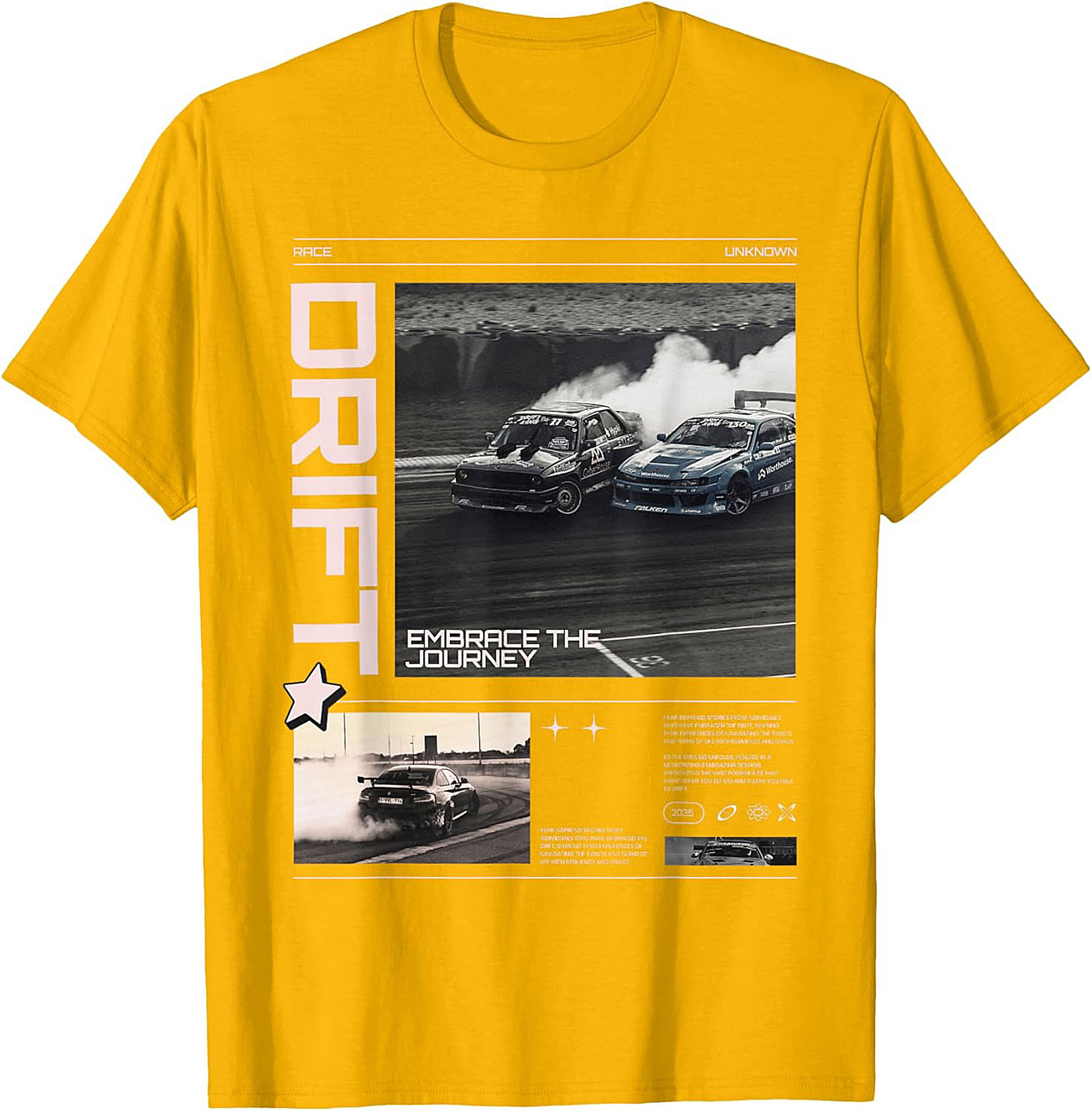 Drift Racing Graphic Tee JDM Car Enthusiast Shirt